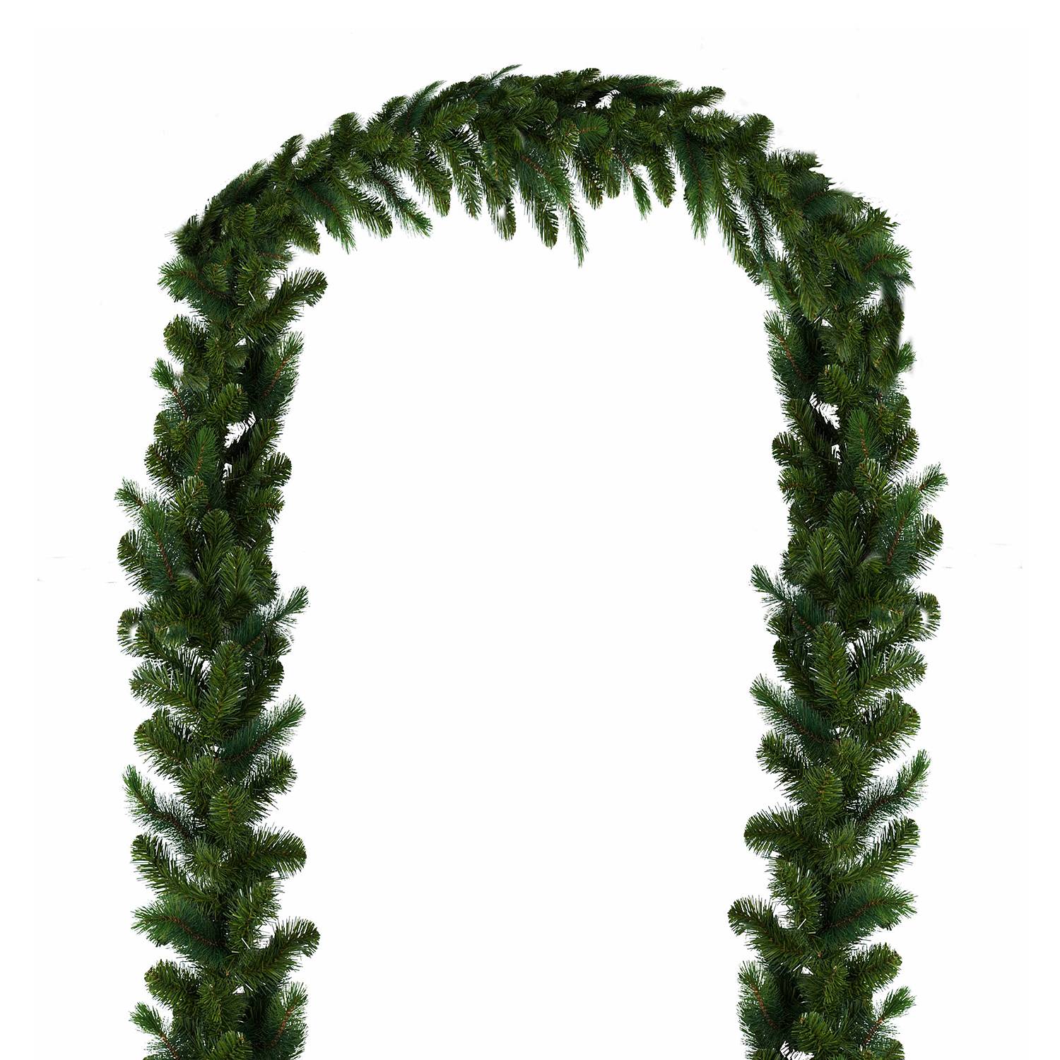Tannengirlande FLORISTA PVC Metall Pappe Dunkelgrün