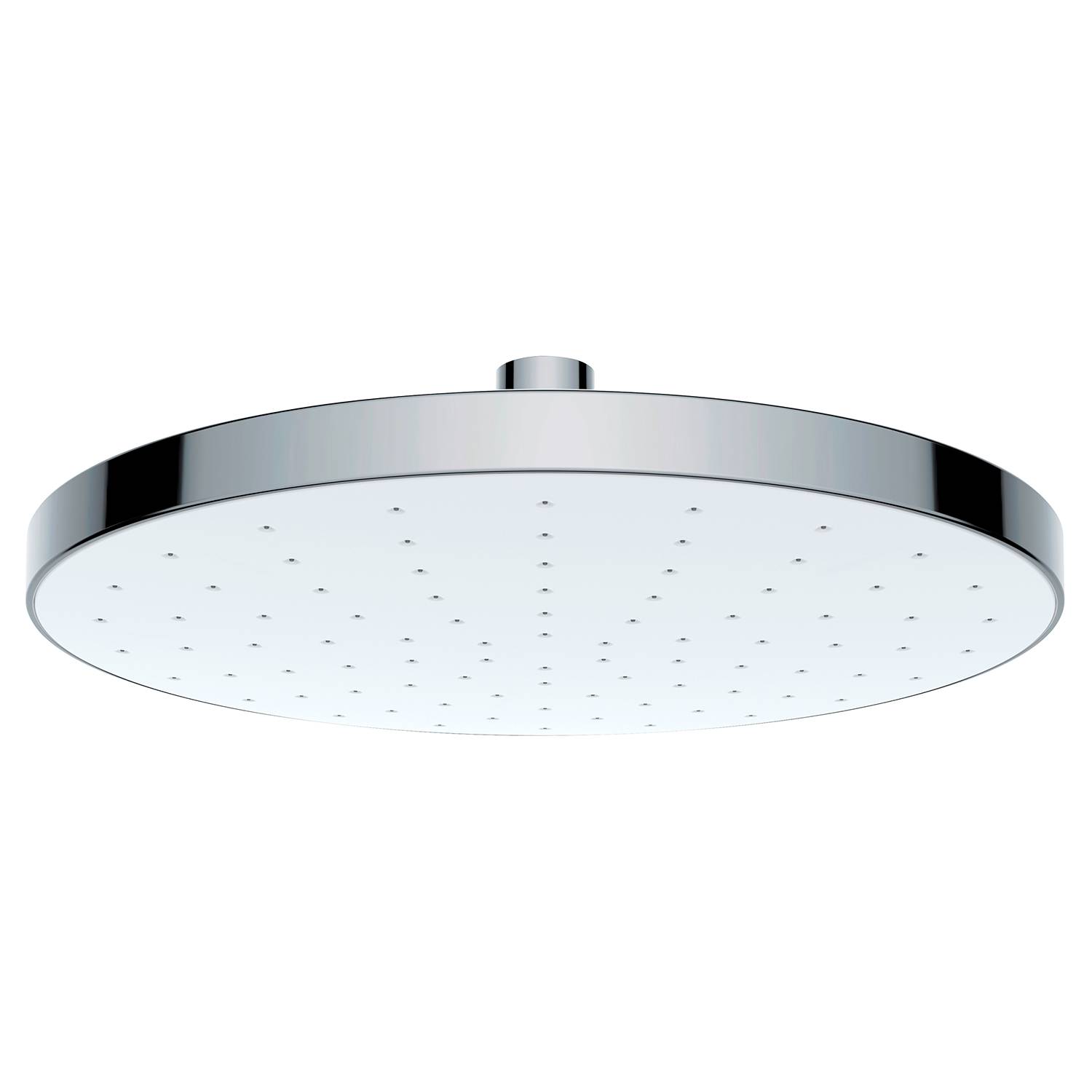 Rain shower head Cleaning I Plastic Chrome Silver