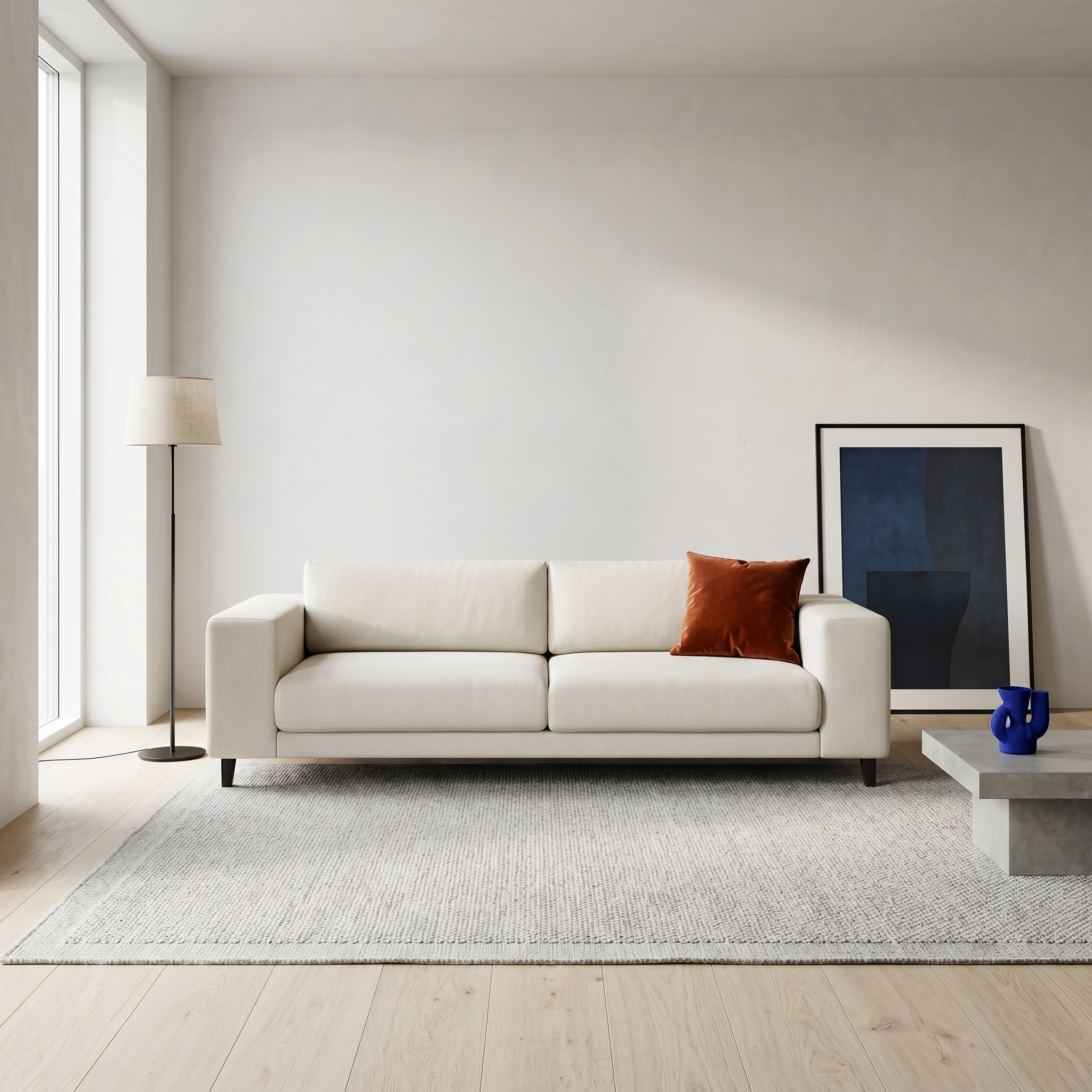 Tyme Sofa 2-Sitzer Creme