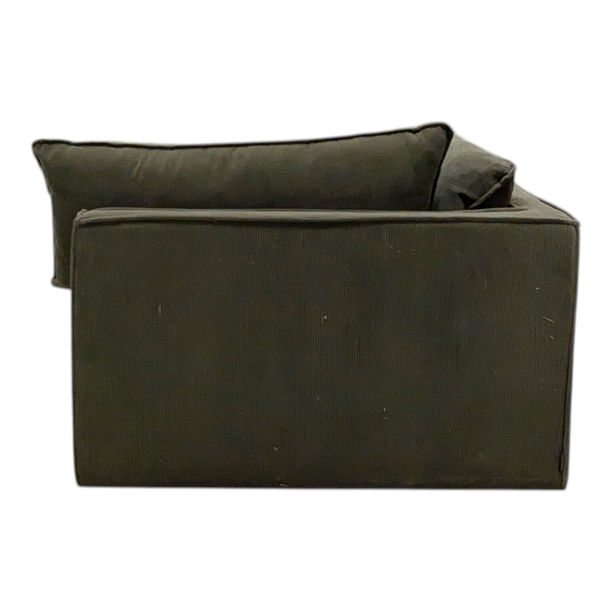 Daphne 1-Seater Corner Module Left Free Sage