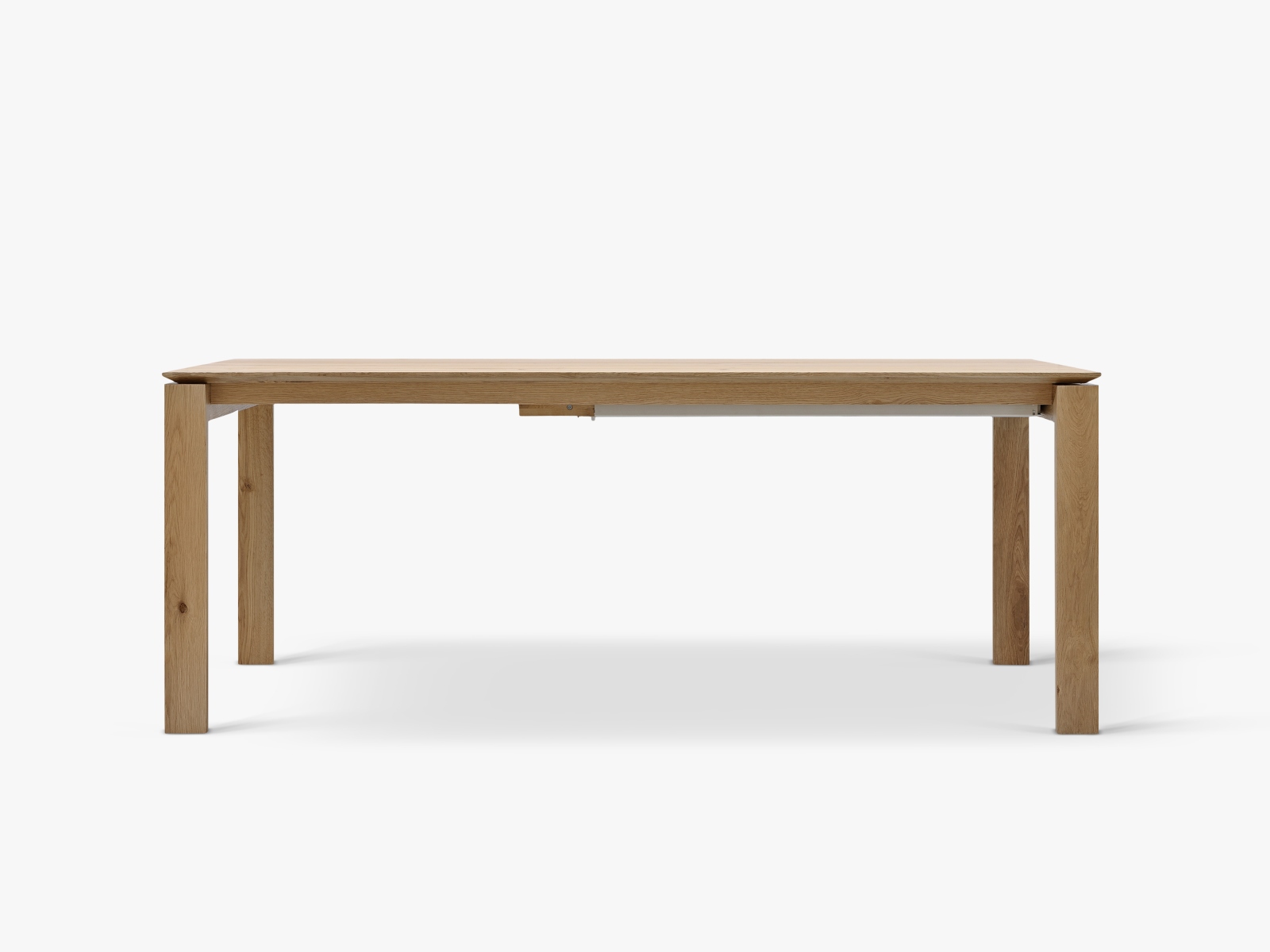 Bernat Ausziehbarer Esstisch Holz Eiche 195-285x90 cm
