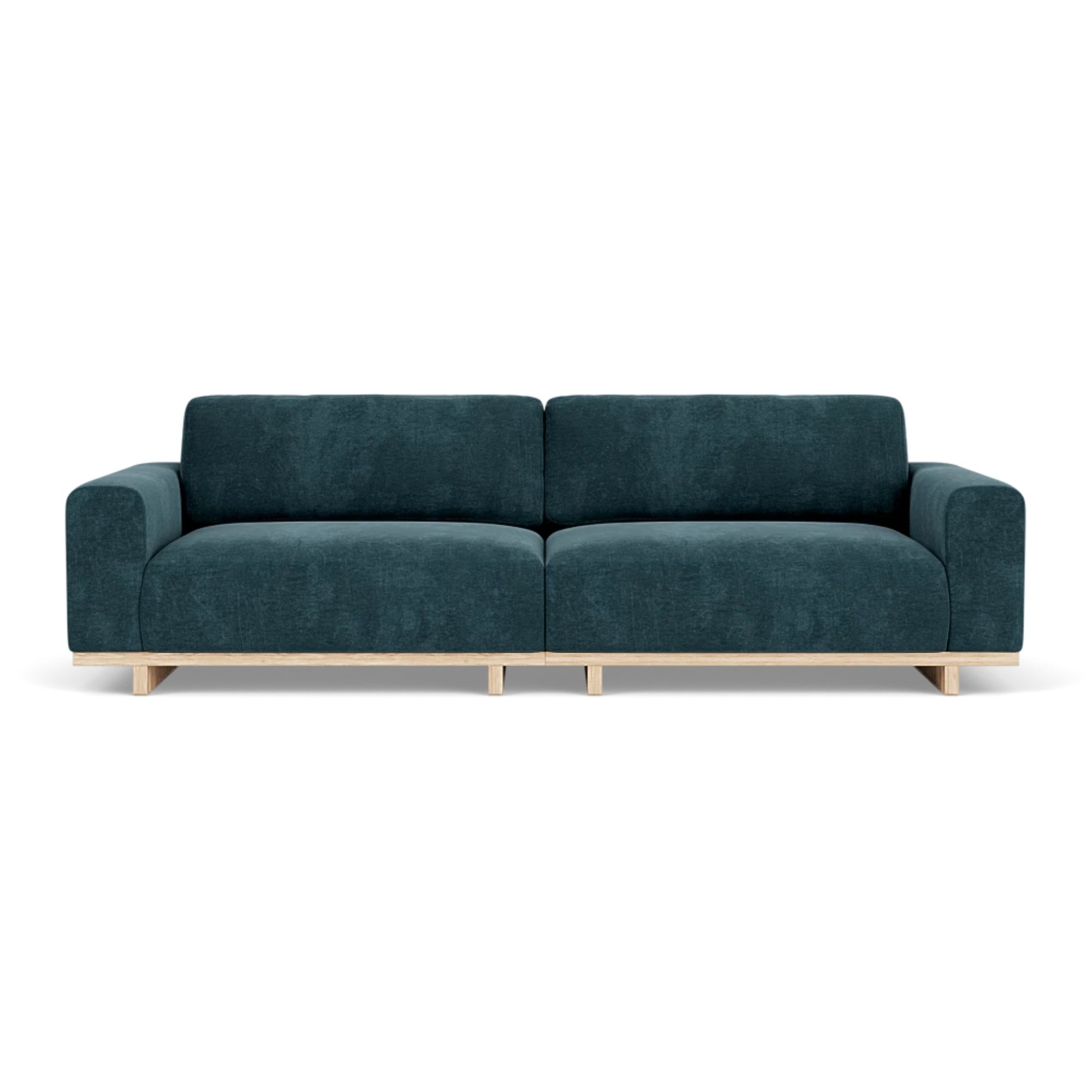 Aya Sofa 3.5-Seater Danny Dusty Blue