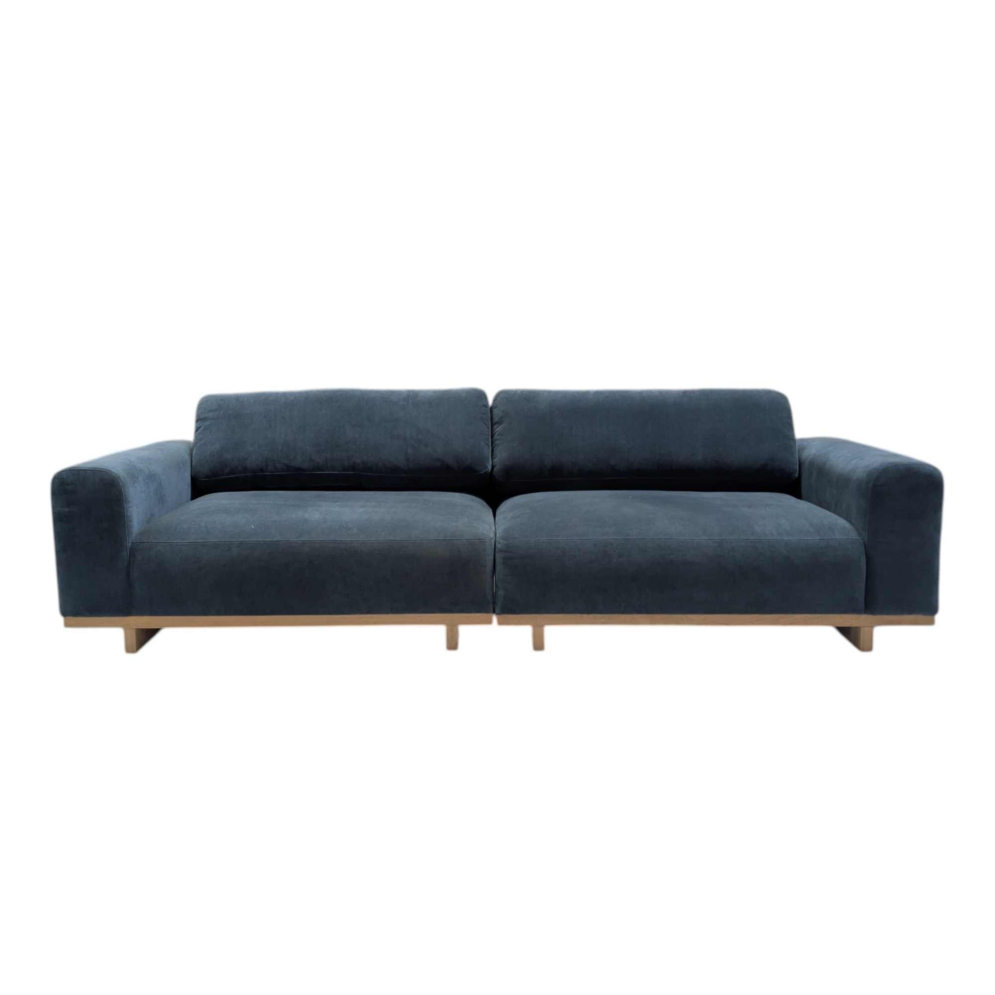 Aya Sofa 3.5-Seater Danny Dusty Blue