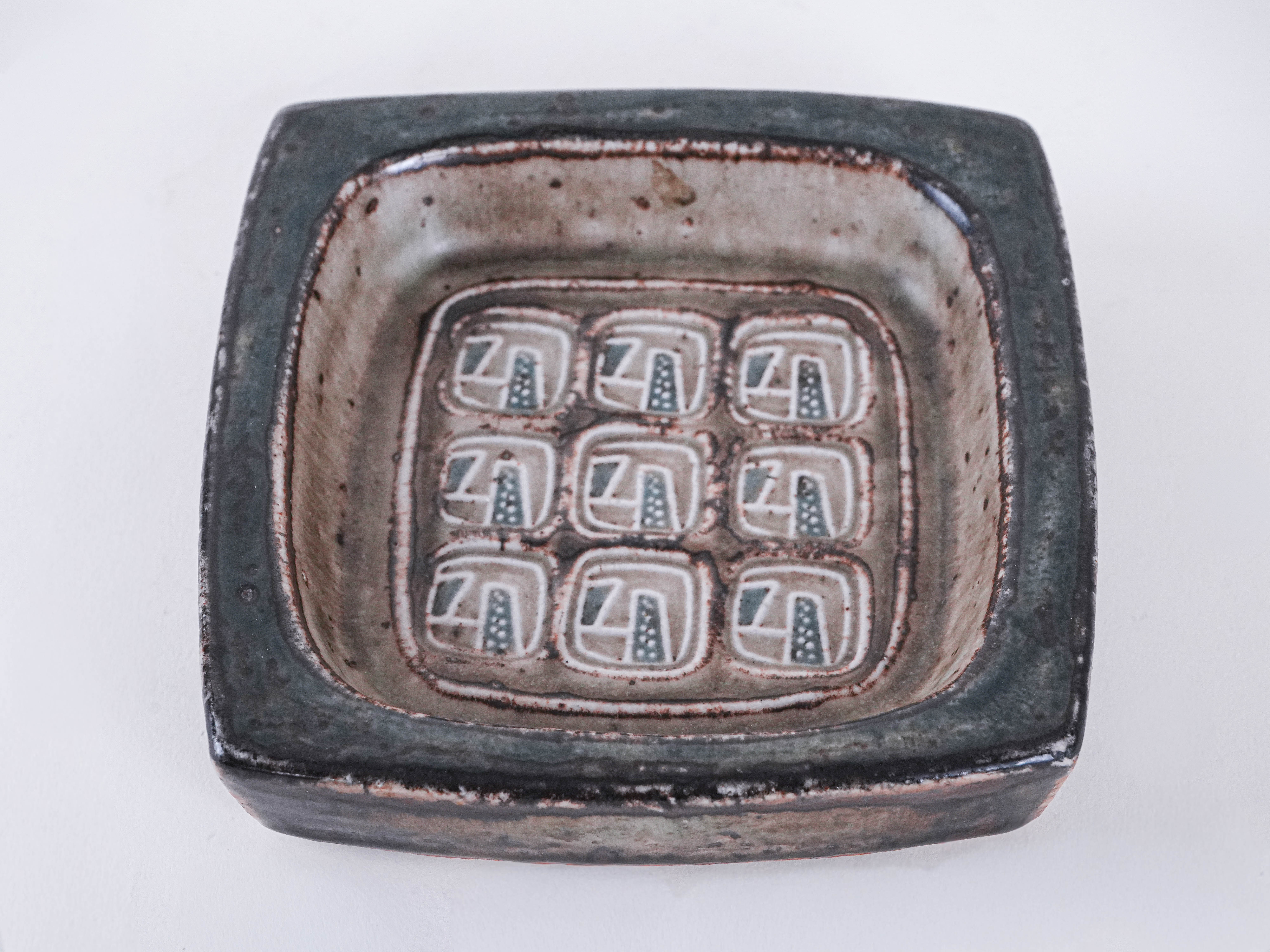 Ciotola in ceramica BACA anni '60 Nils Thorsson