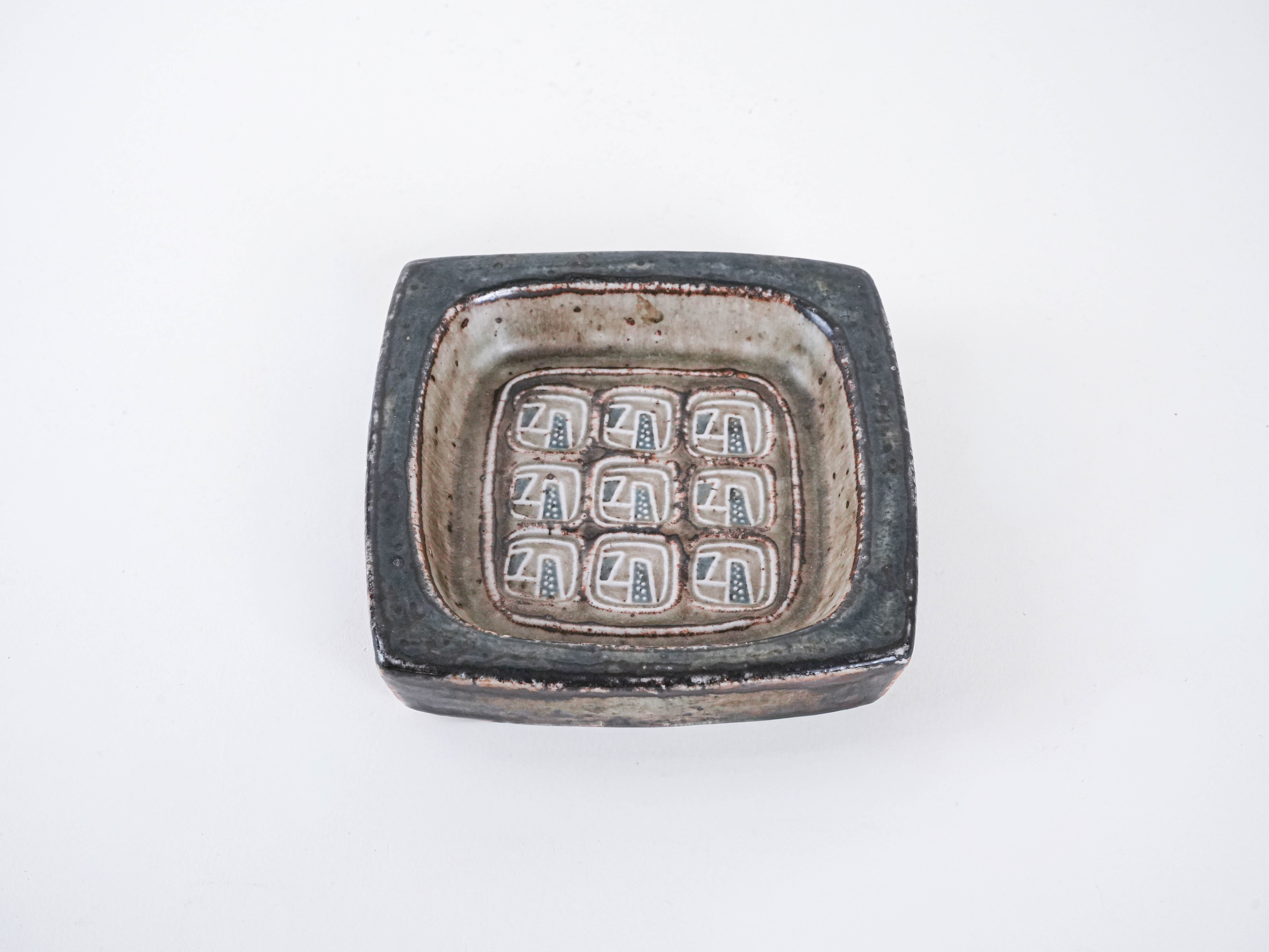 Ciotola in ceramica BACA anni '60 Nils Thorsson
