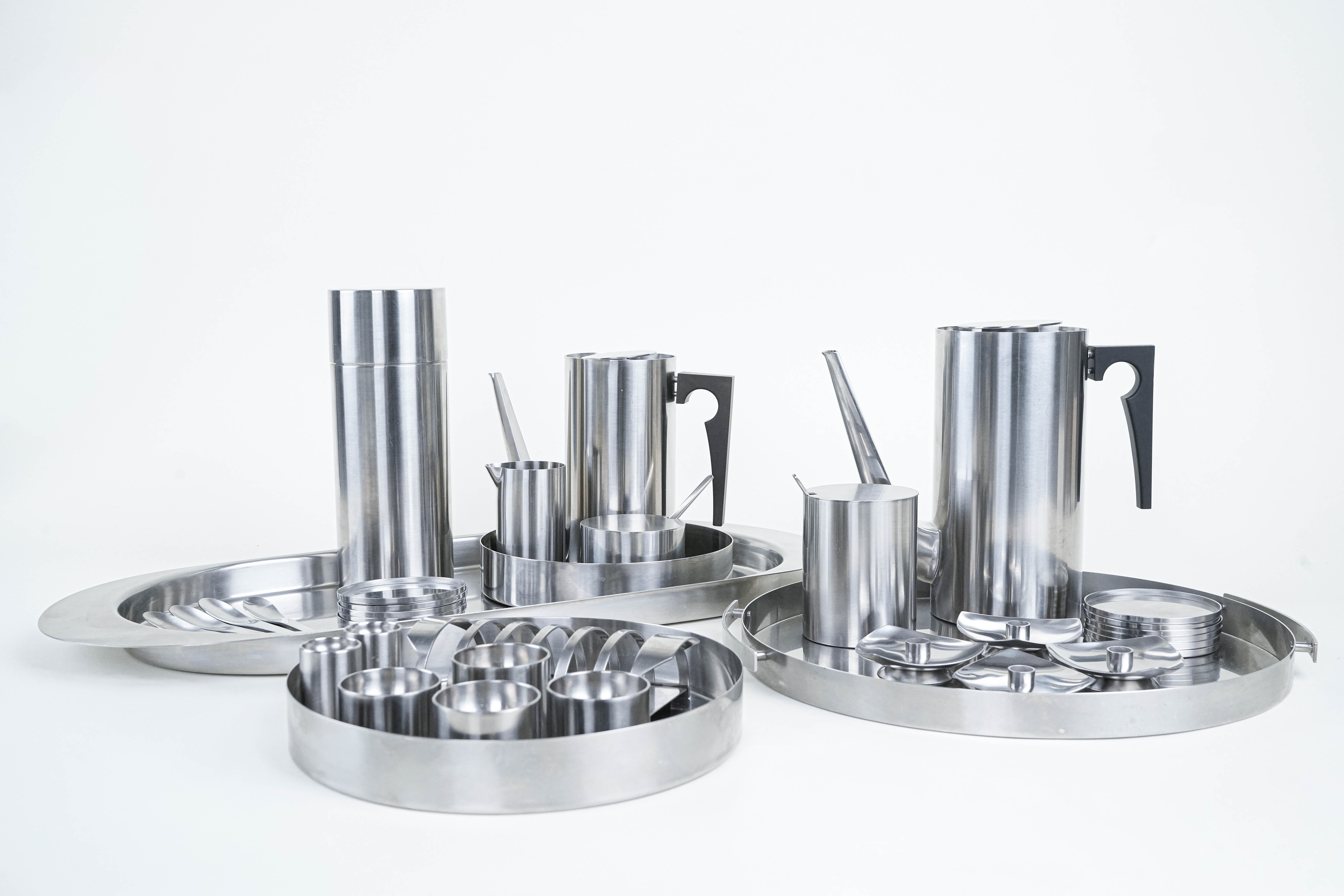 Serving set 1960s Arne Jacobsen