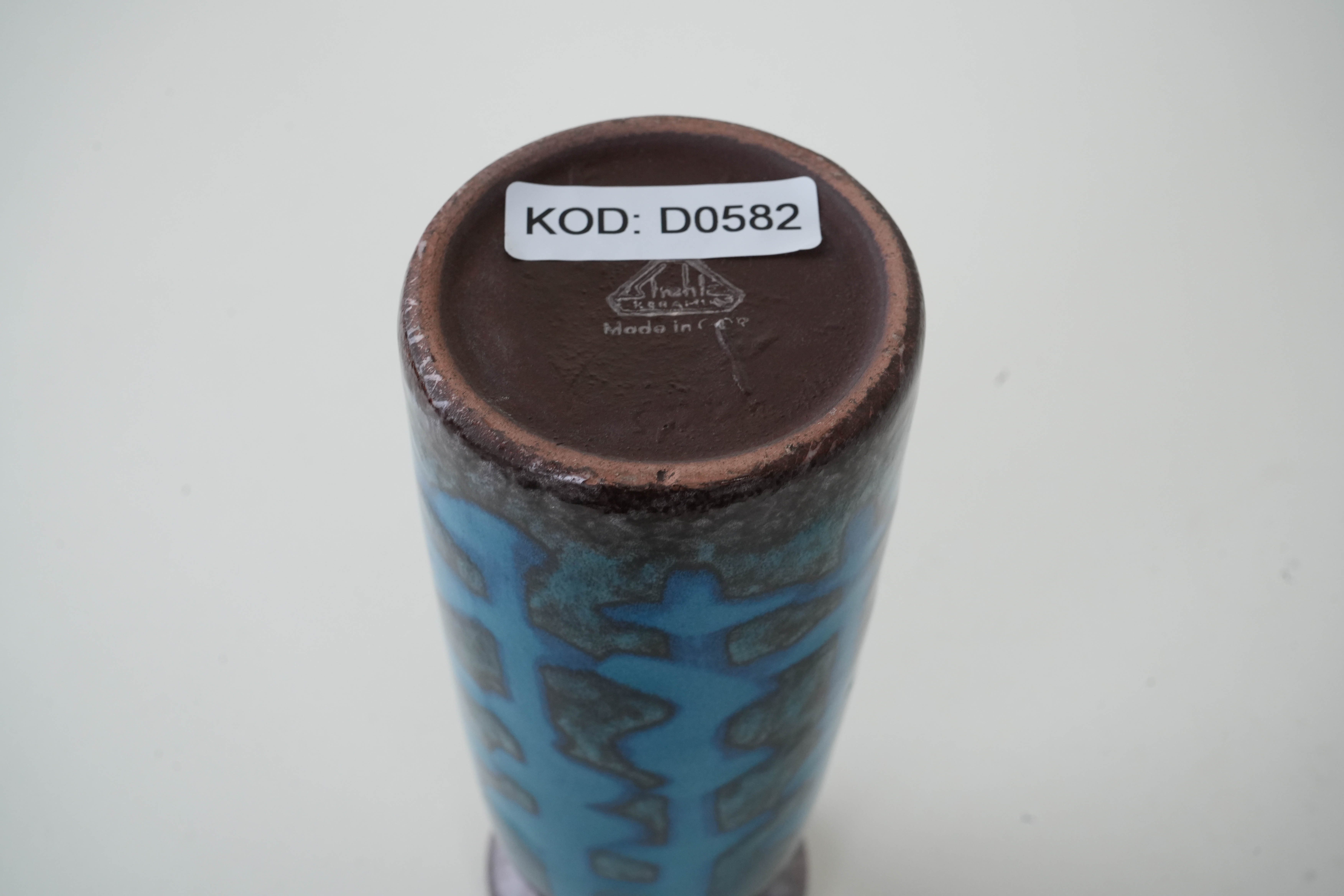 Keramikvase 1970er Jahre