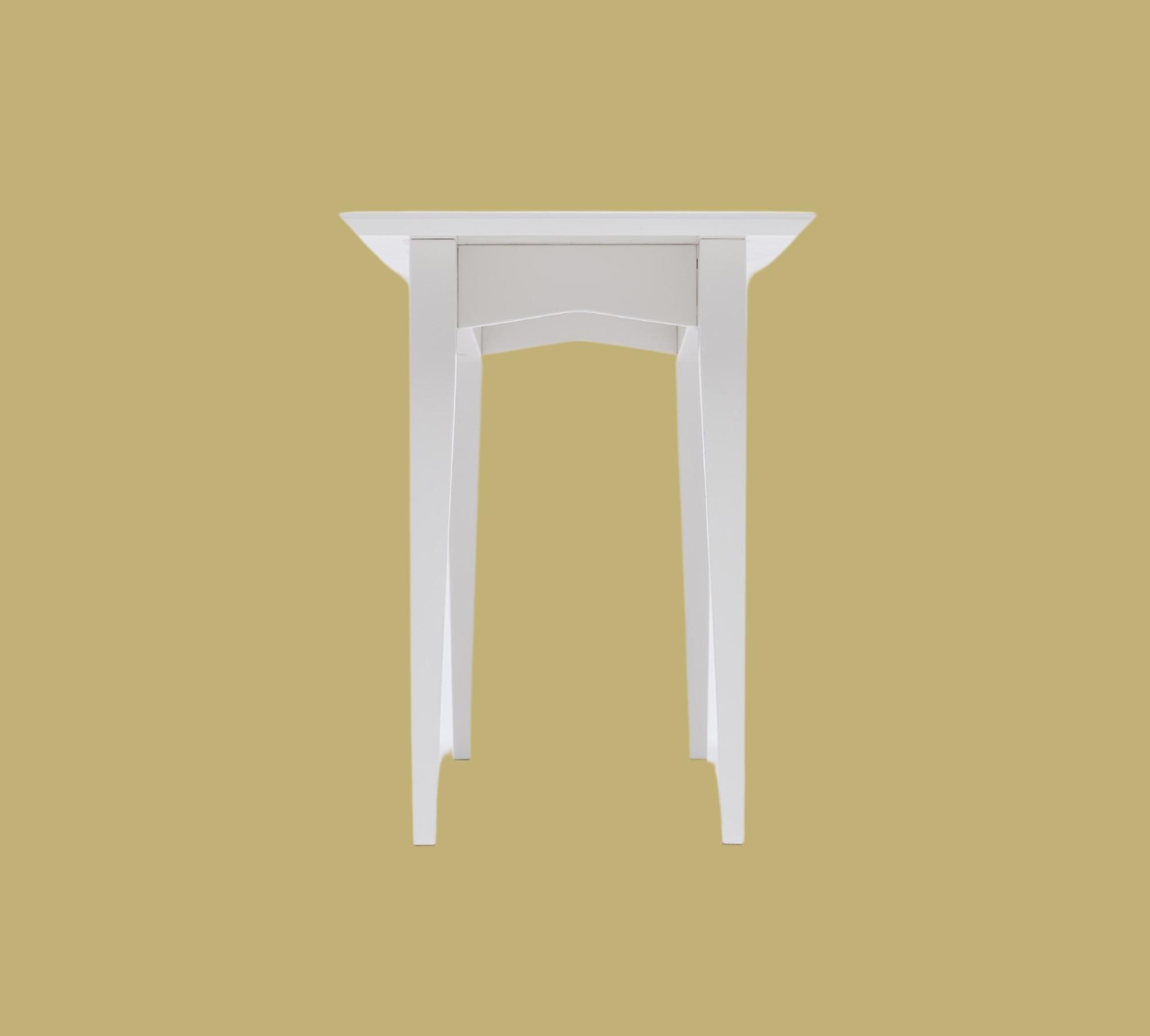 Handcrafted bench ST White