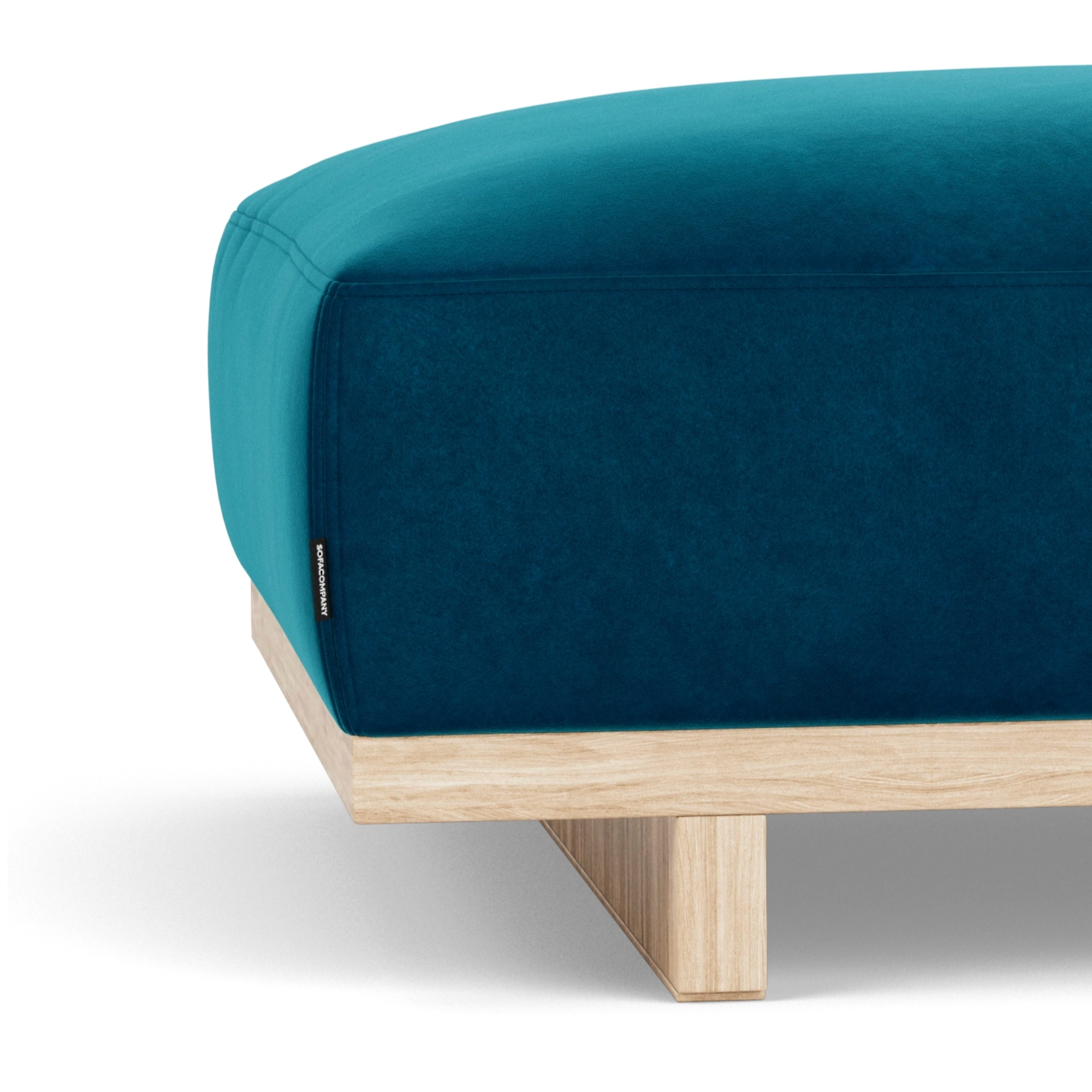 Aya Stool Velour Lux Petro