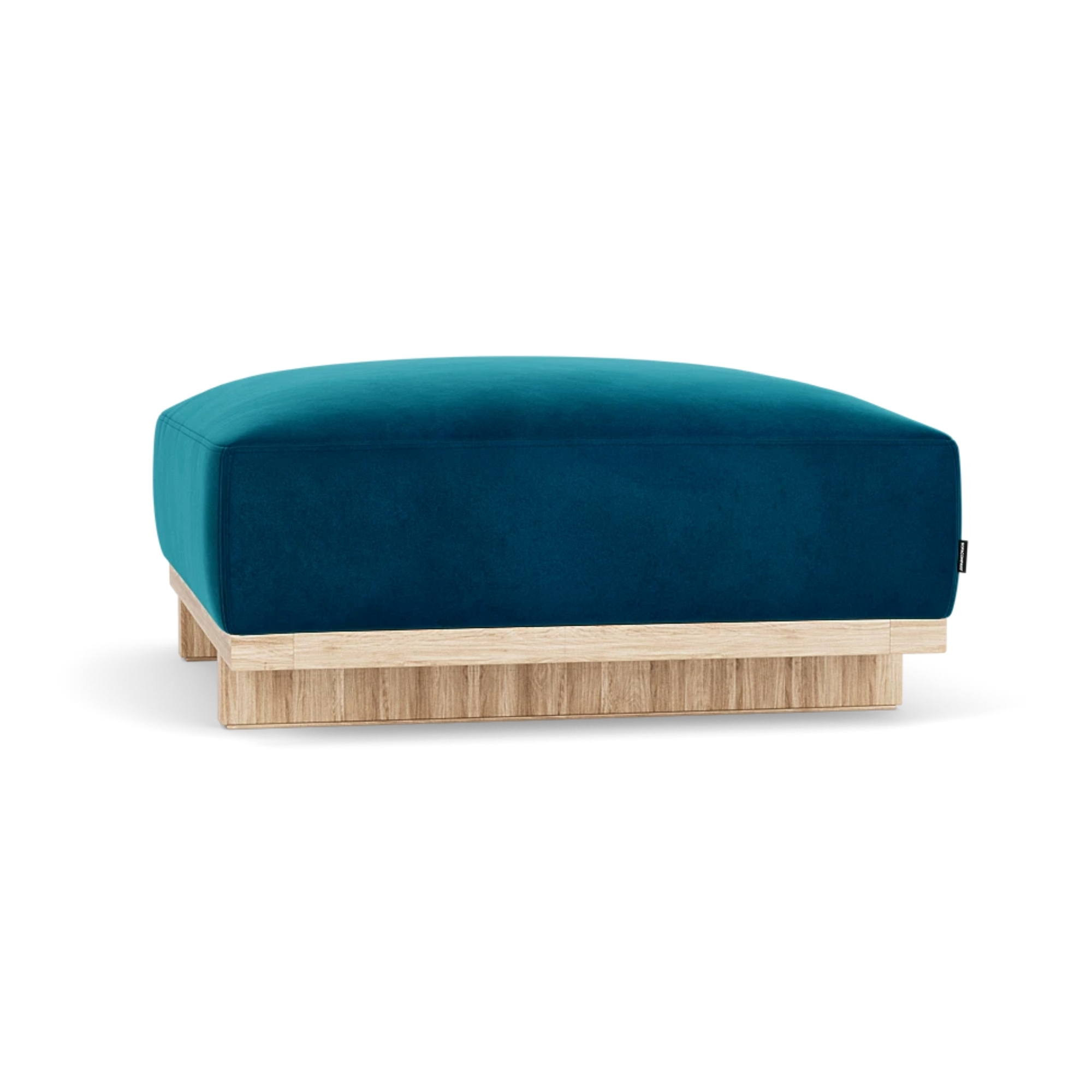 Aya Hocker Velour Lux Petro