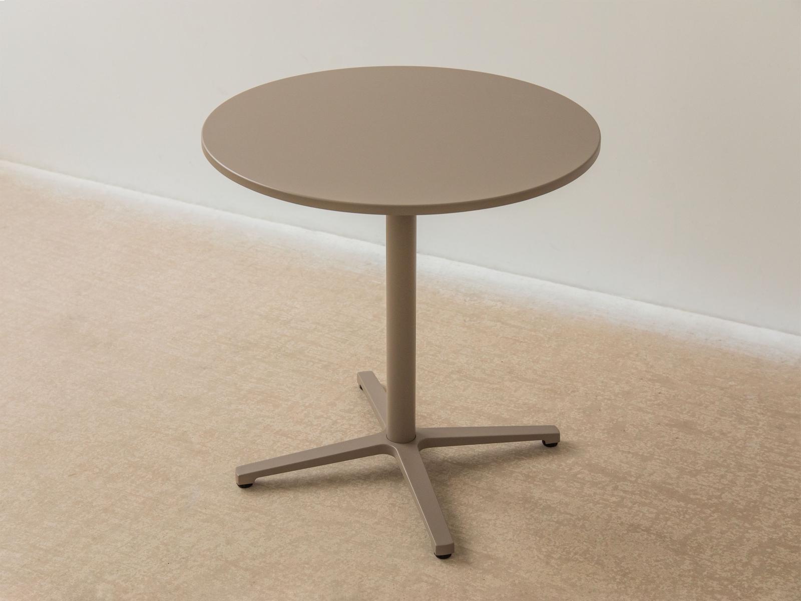 Figueral Garden Table 2-Seater Metal Beige