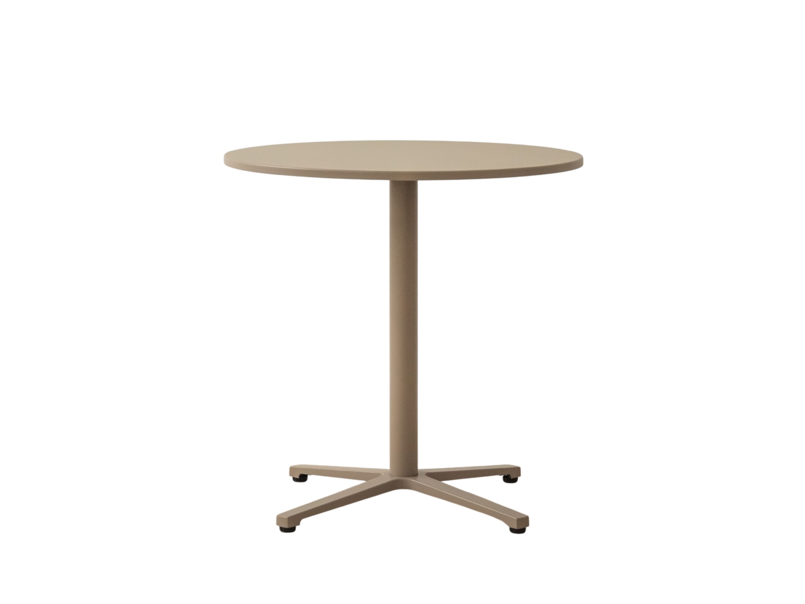 Figueral Gartentisch 2-Sitzer Metall Beige