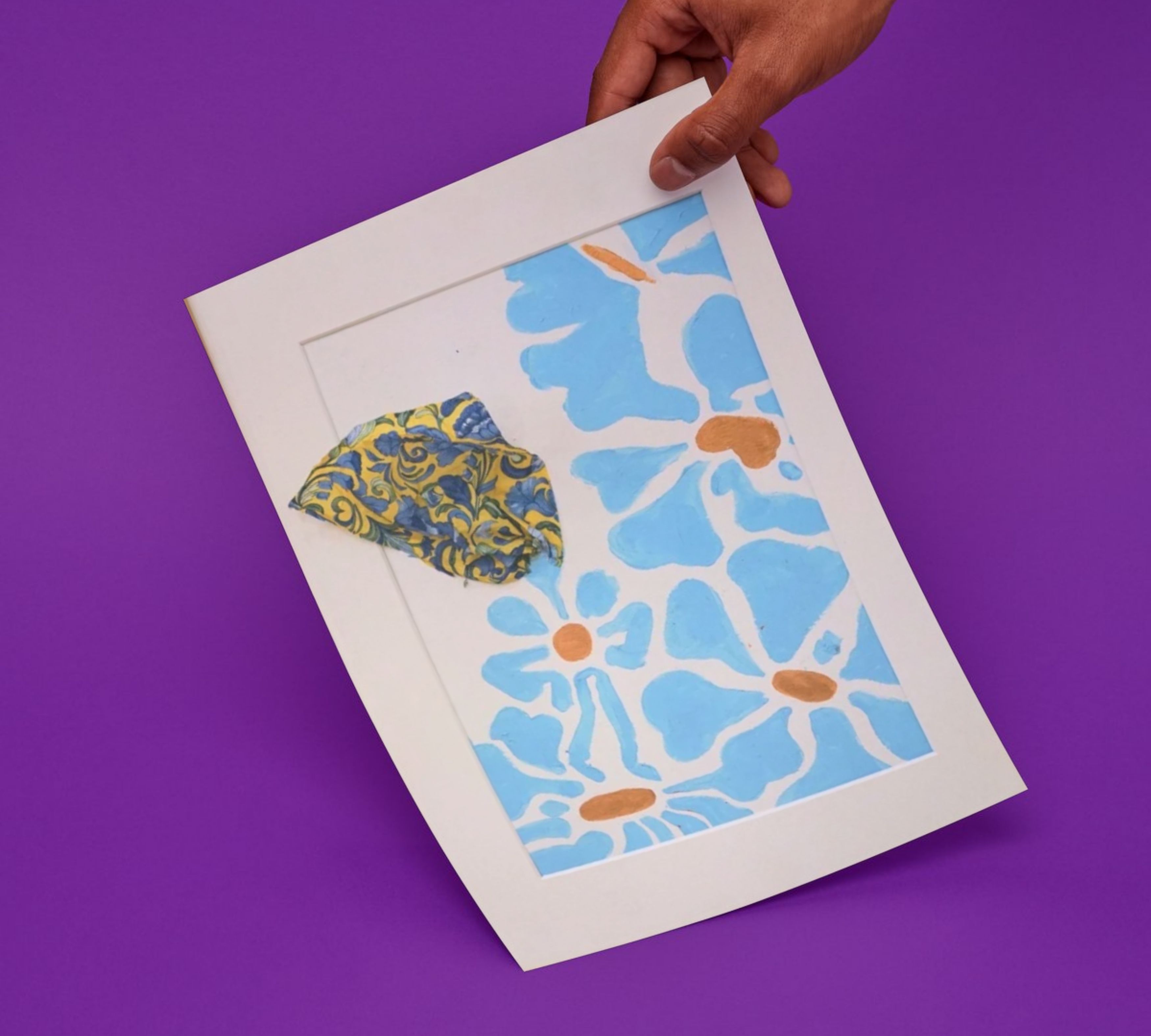 Una brezza leggera Art Print Multicolor