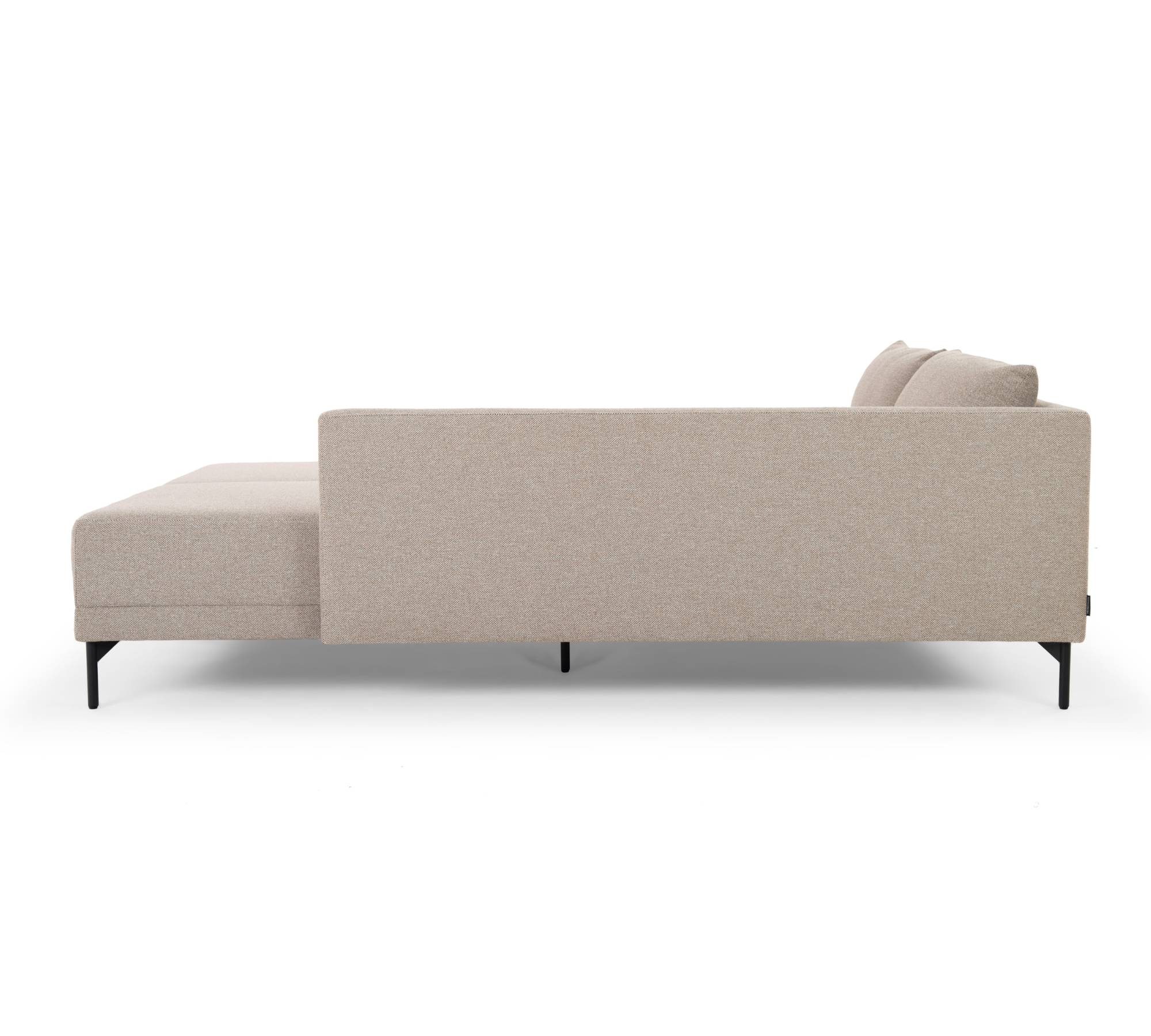 Vivica Sofa Bed Recamiere Right Agnes Brown