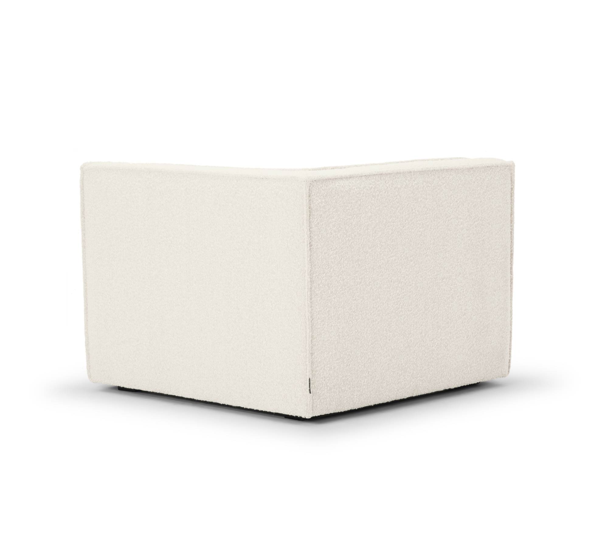 Dane 1-Seater Corner Module Left Maya Cream