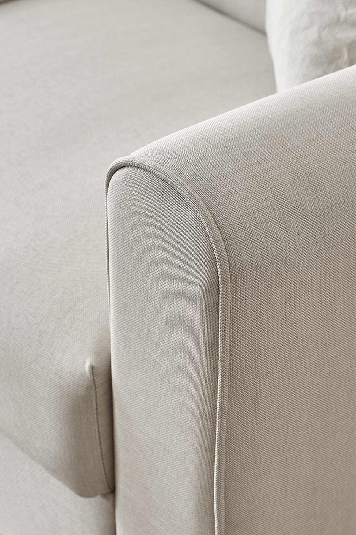 Flavia 3-Seater Sofa Bed Linen Beige