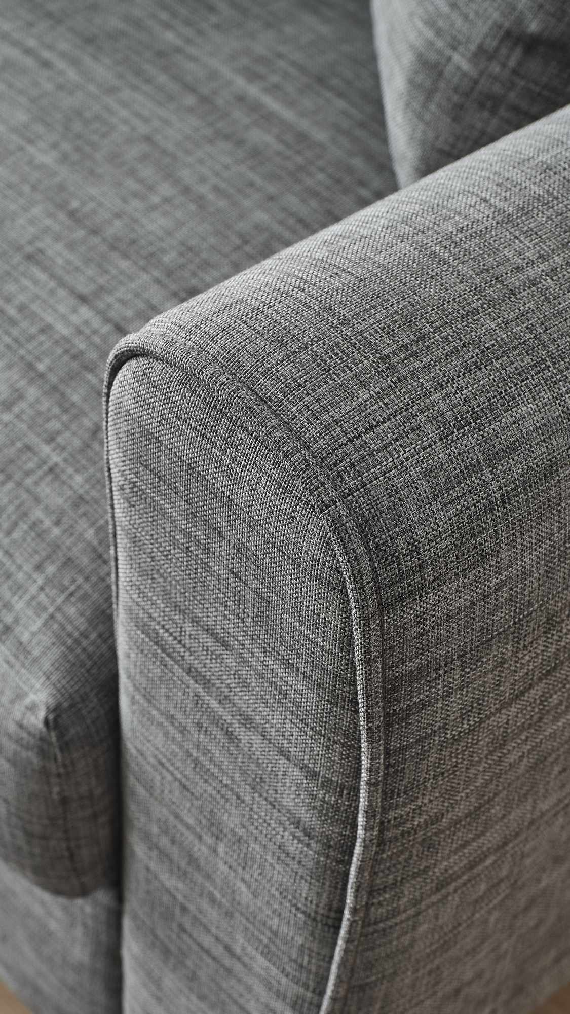 Flavia 3 Seater Sofa Bed Linen Grey