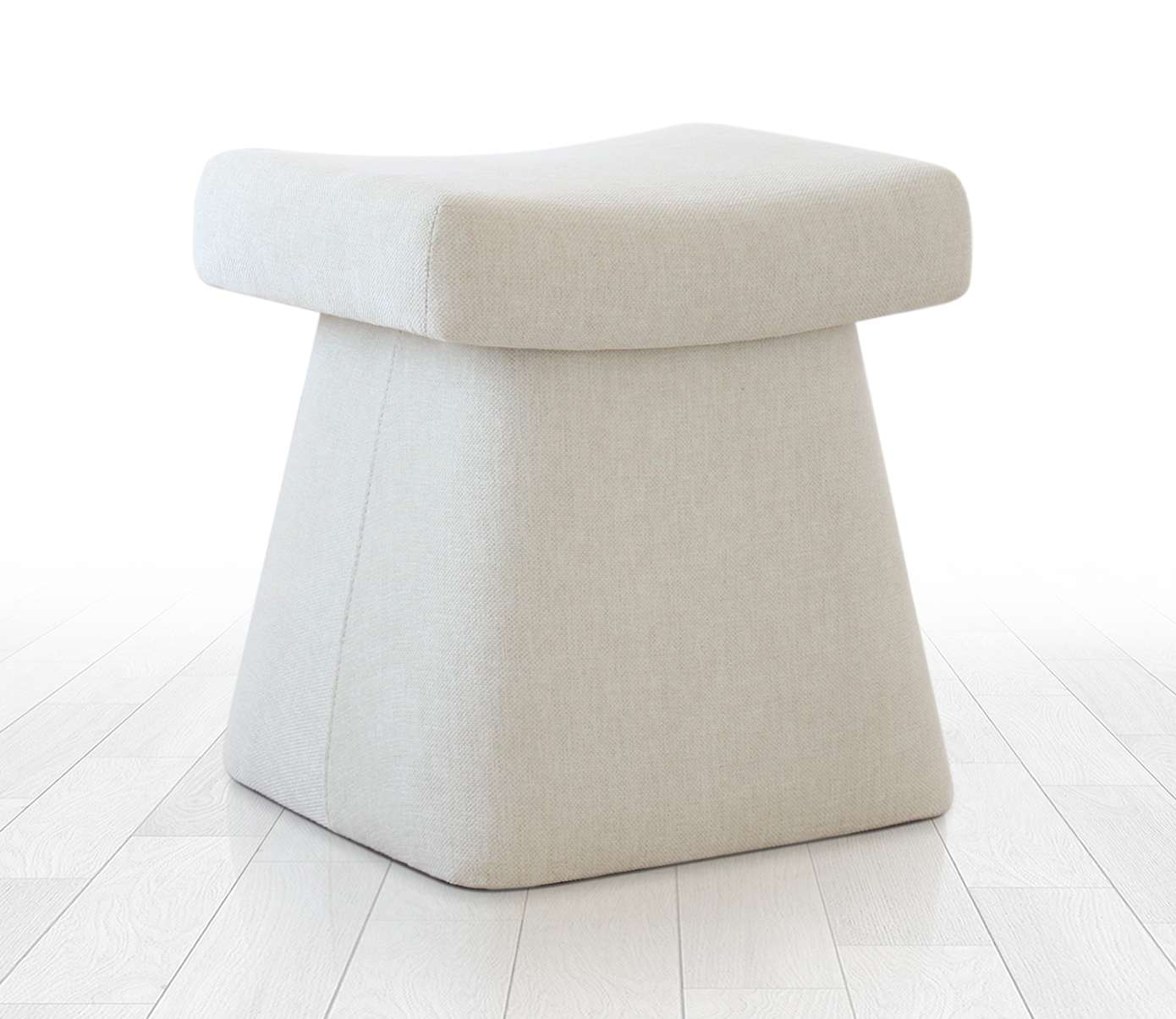 Gurrata Stool Cotton Cream