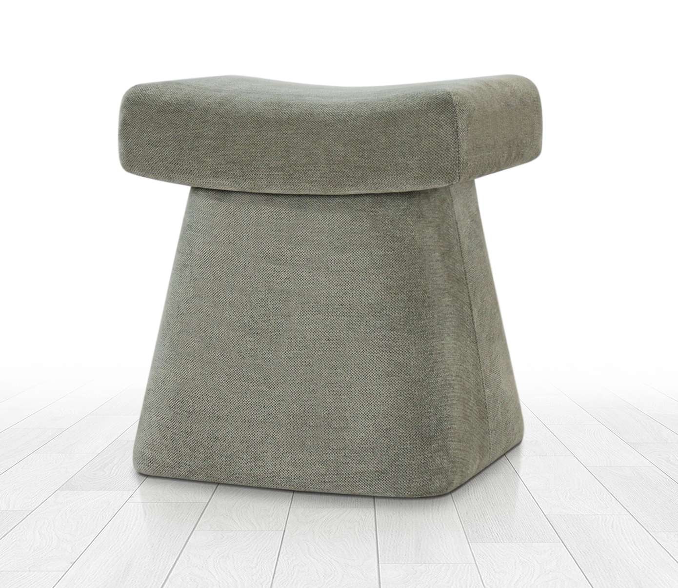 Gurrata Stool Cotton Green