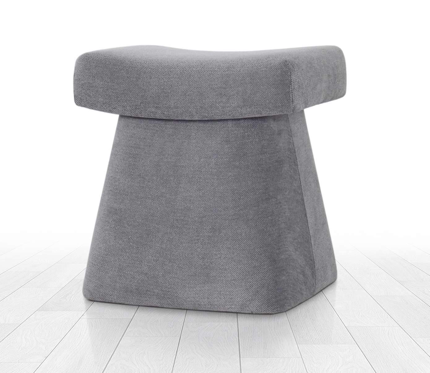 Gurrata Stool Cotton Grey