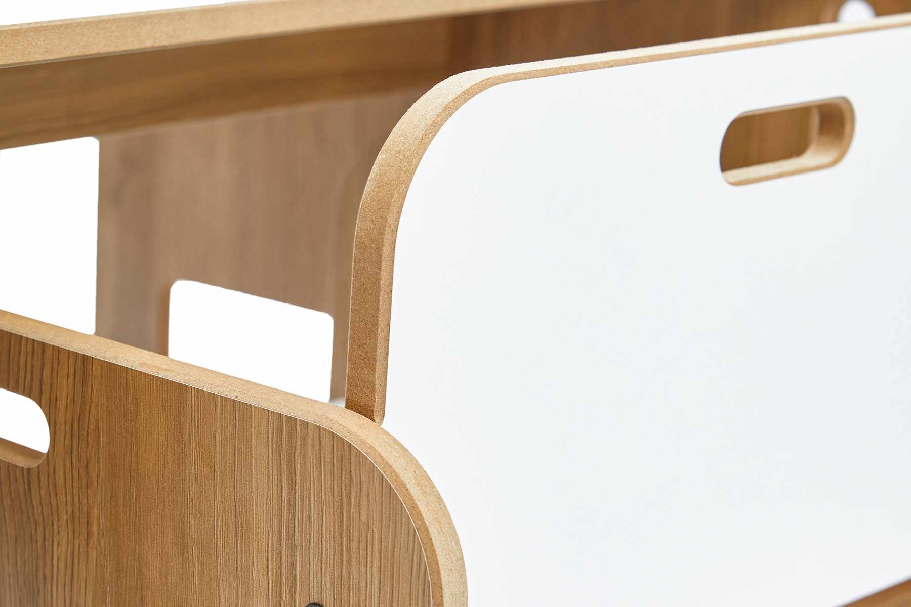 Dove Children's Table Set of 2 MDF White Natural