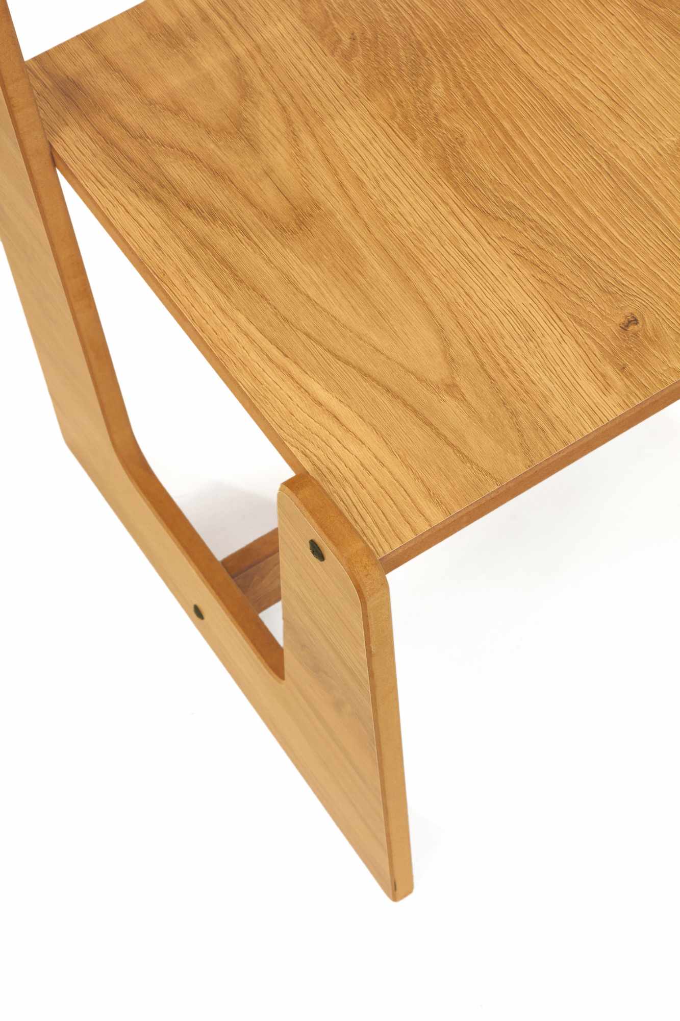 Phönix children's table set of 3 MDF White Natural