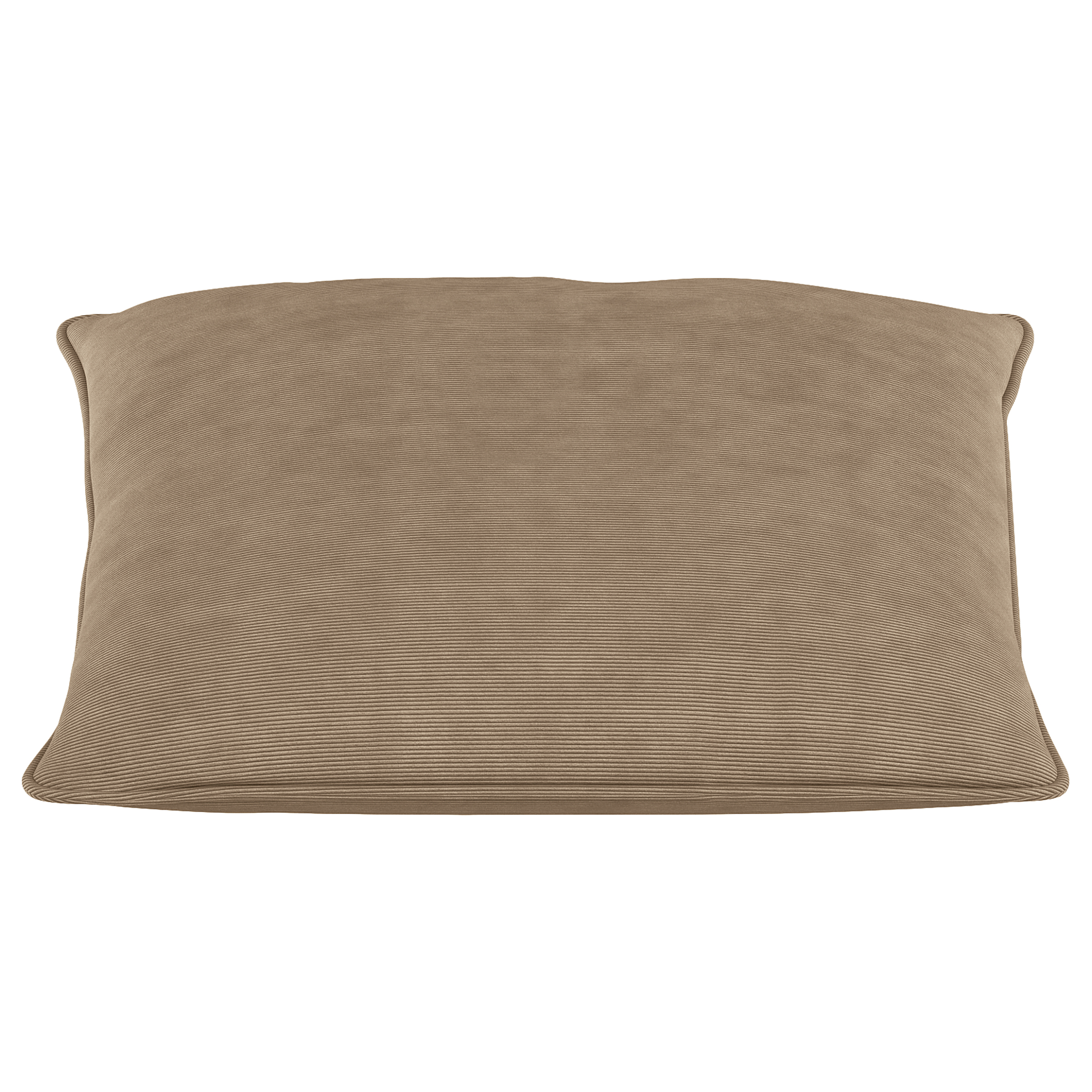 Loungekissen HUDSON XL 2er Set Cordstoff Taupe