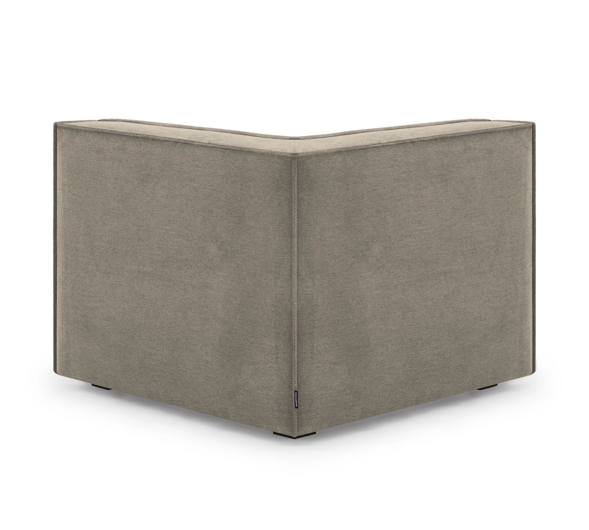 Dane 1-Seater Corner Module Left Impression Greige
