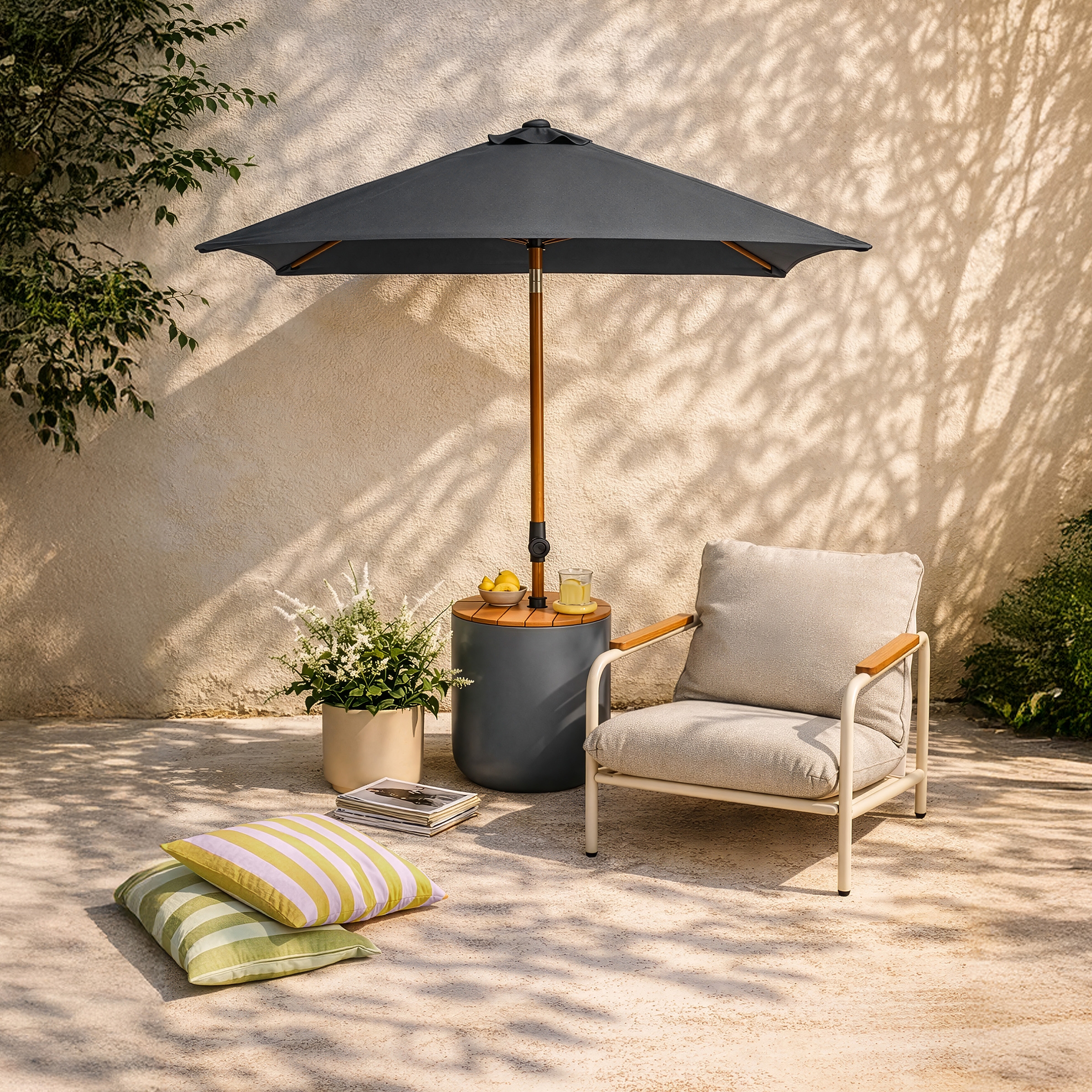 Sonnenschirm SOMBRIO Polyester Grün