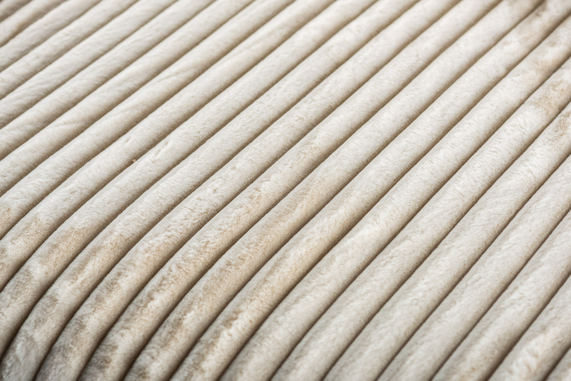 Sofa 3-Sitzer Cord Vito Creme