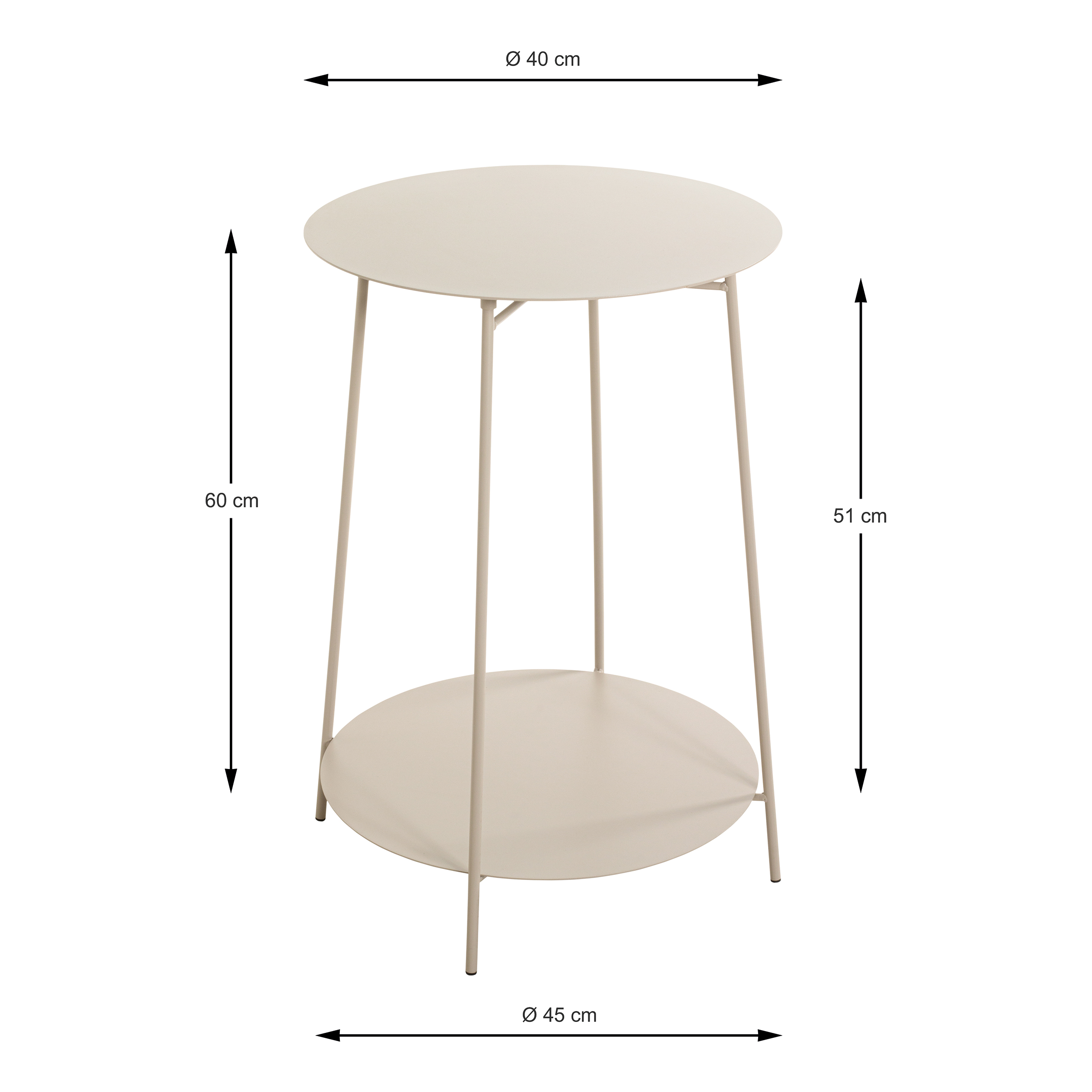 Coffee Table Buneya Cashmere 60 cm