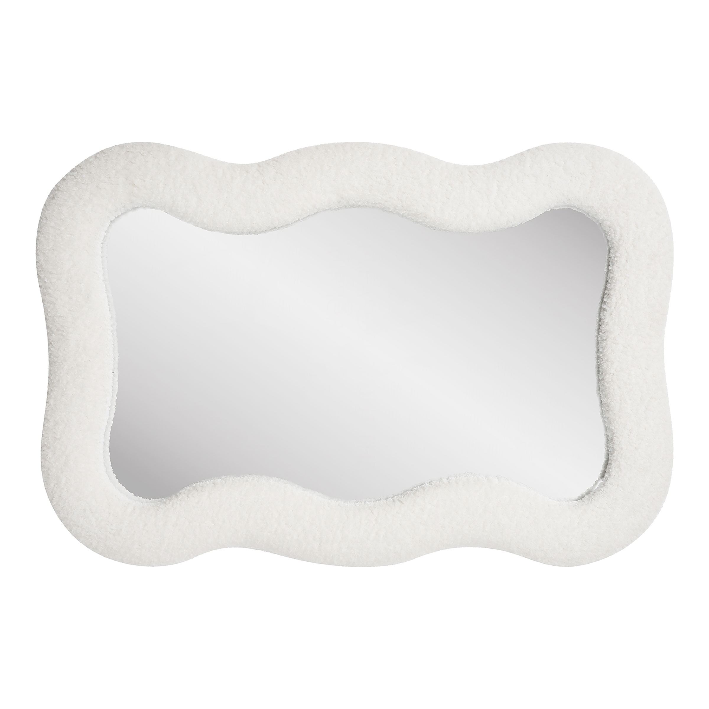 Pimmit Mirror Teddy Fur White