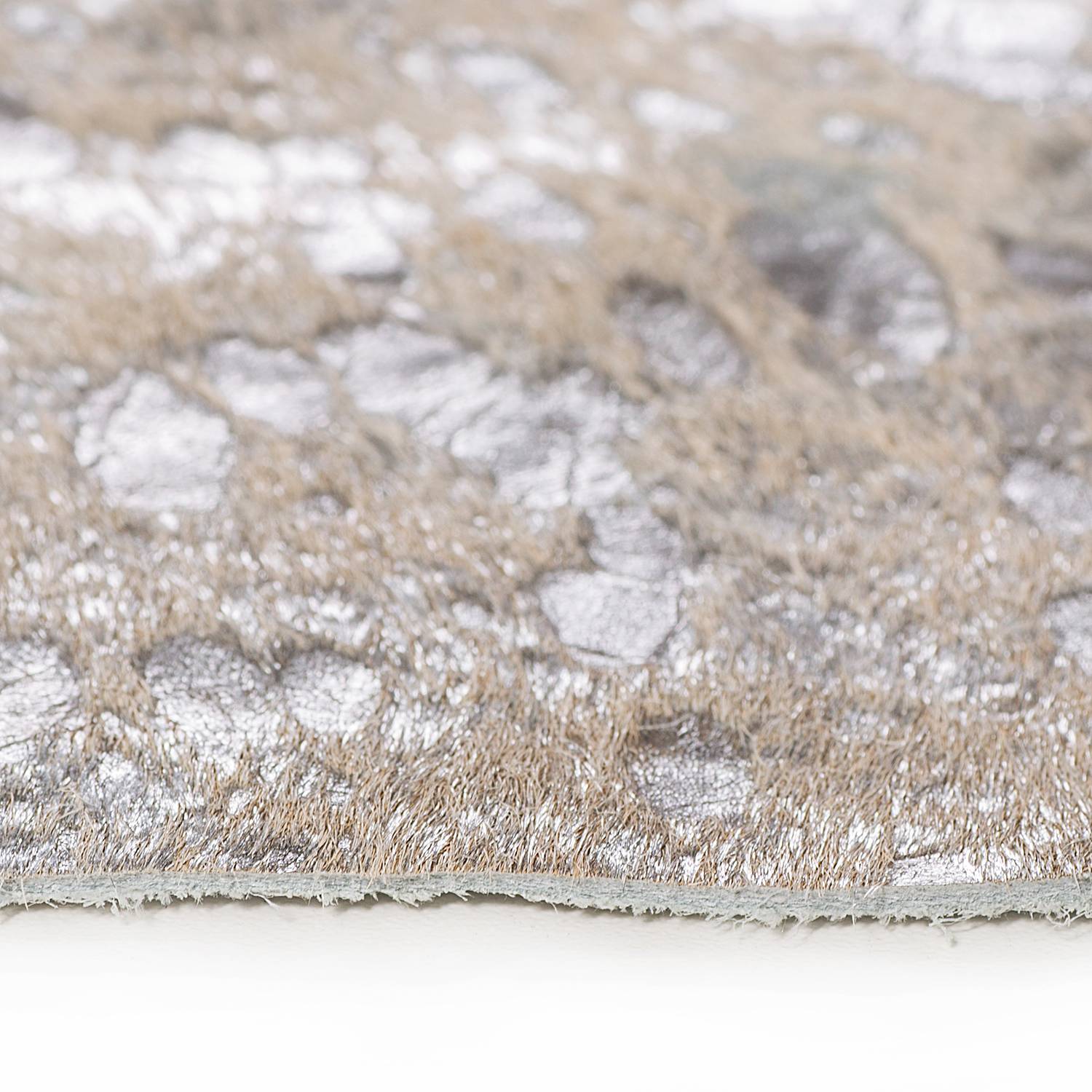 Rinderfell Silber