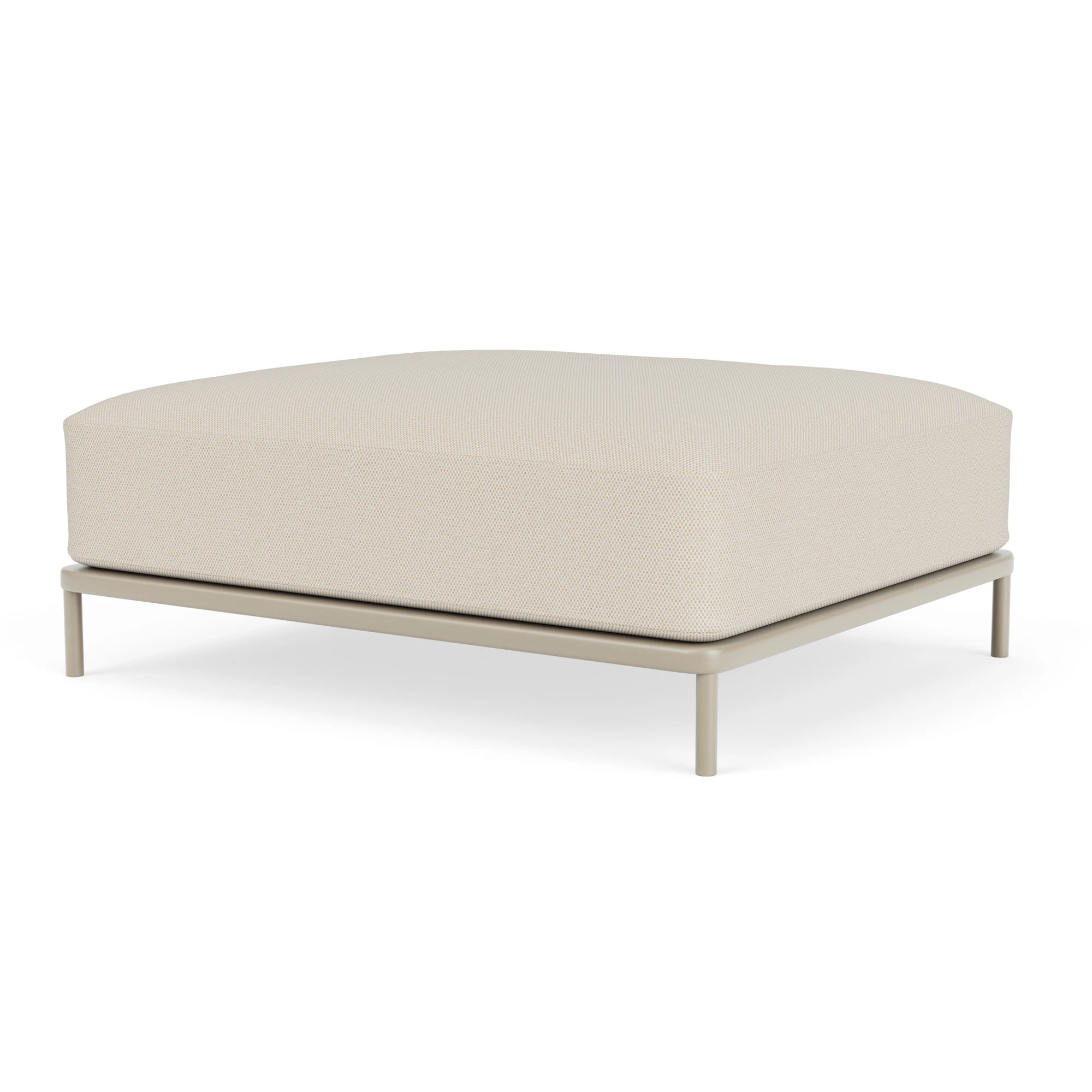 Vincent Outdoor Ottoman Module Sandshell