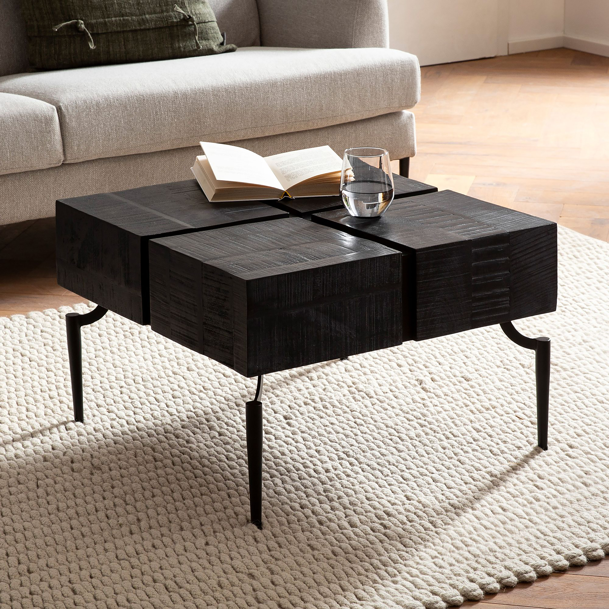 Couchtisch Blackbum Schwarz