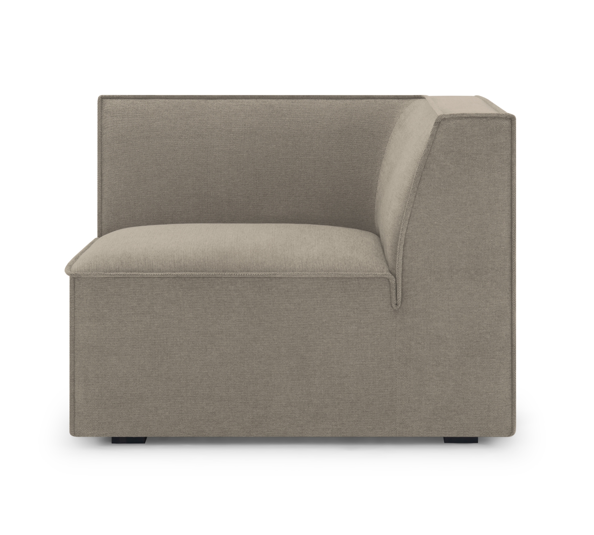 Dane 1-Seater Corner Module Right Impression Greige