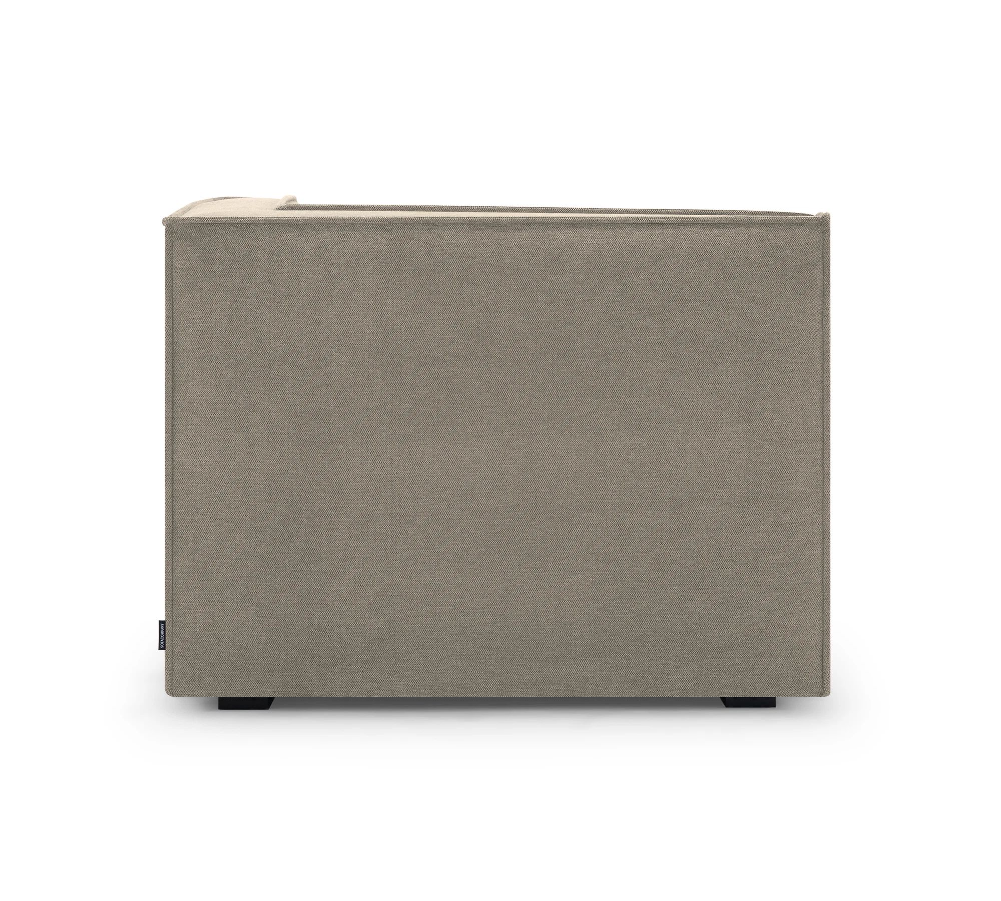 Dane 1-Seater Corner Module Right Impression Greige