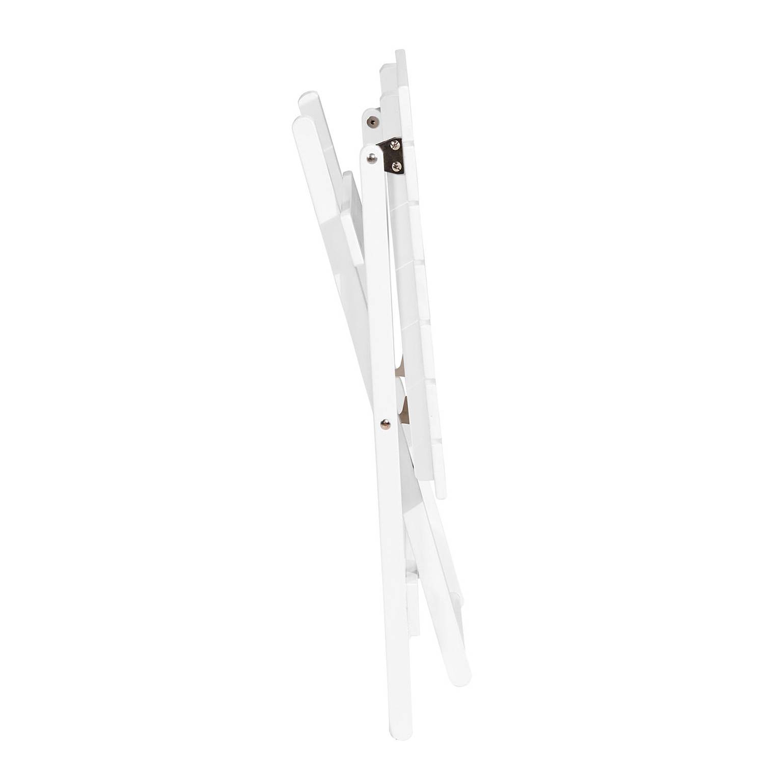 Mini garden table LODGE Acacia Semi-solid White