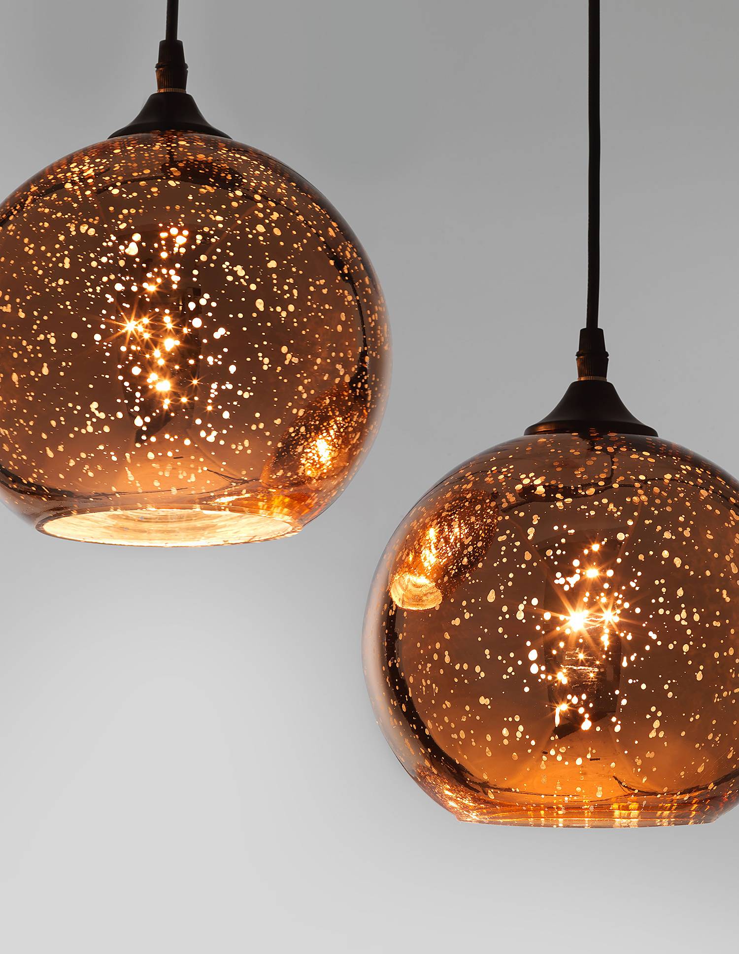 3-Light Blaze Pendant Lamp Aluminum