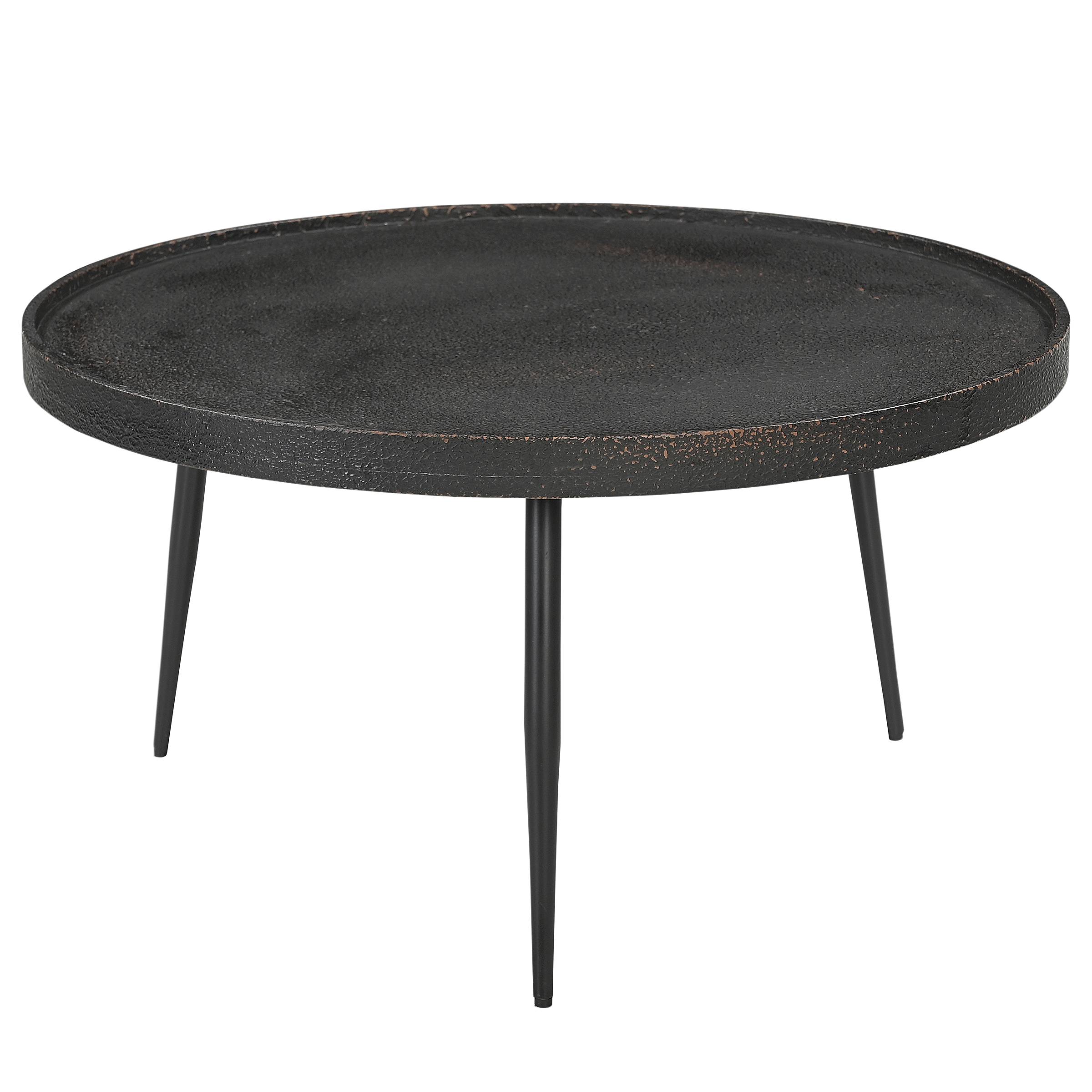 IKOMWA Coffee Table Antique Black