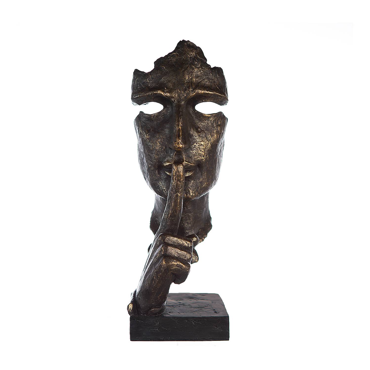 Silence Sculpture XL Synthetic Resin Bronze