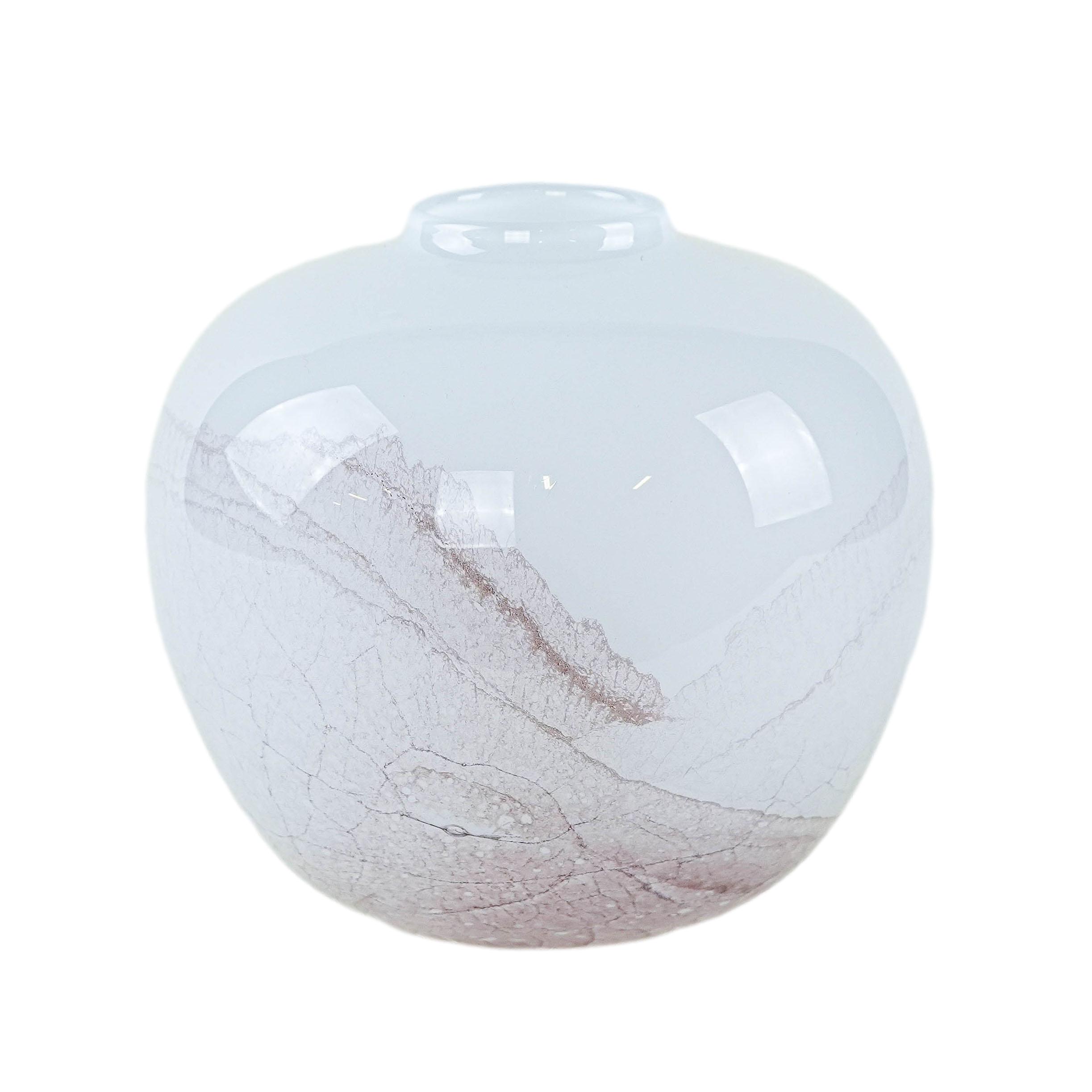 Glass vase 1970s
