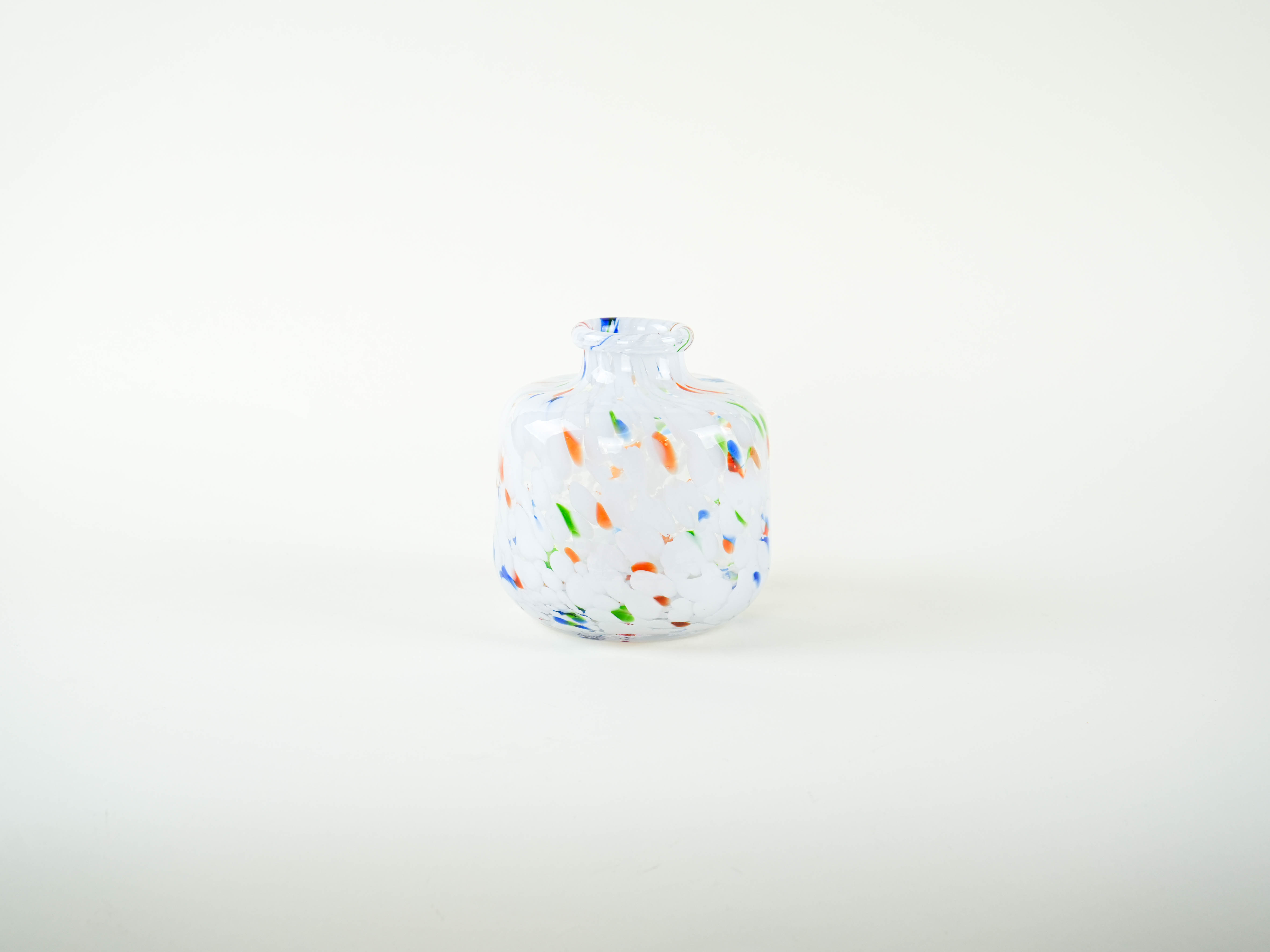 Mosaic glass vase 1970s