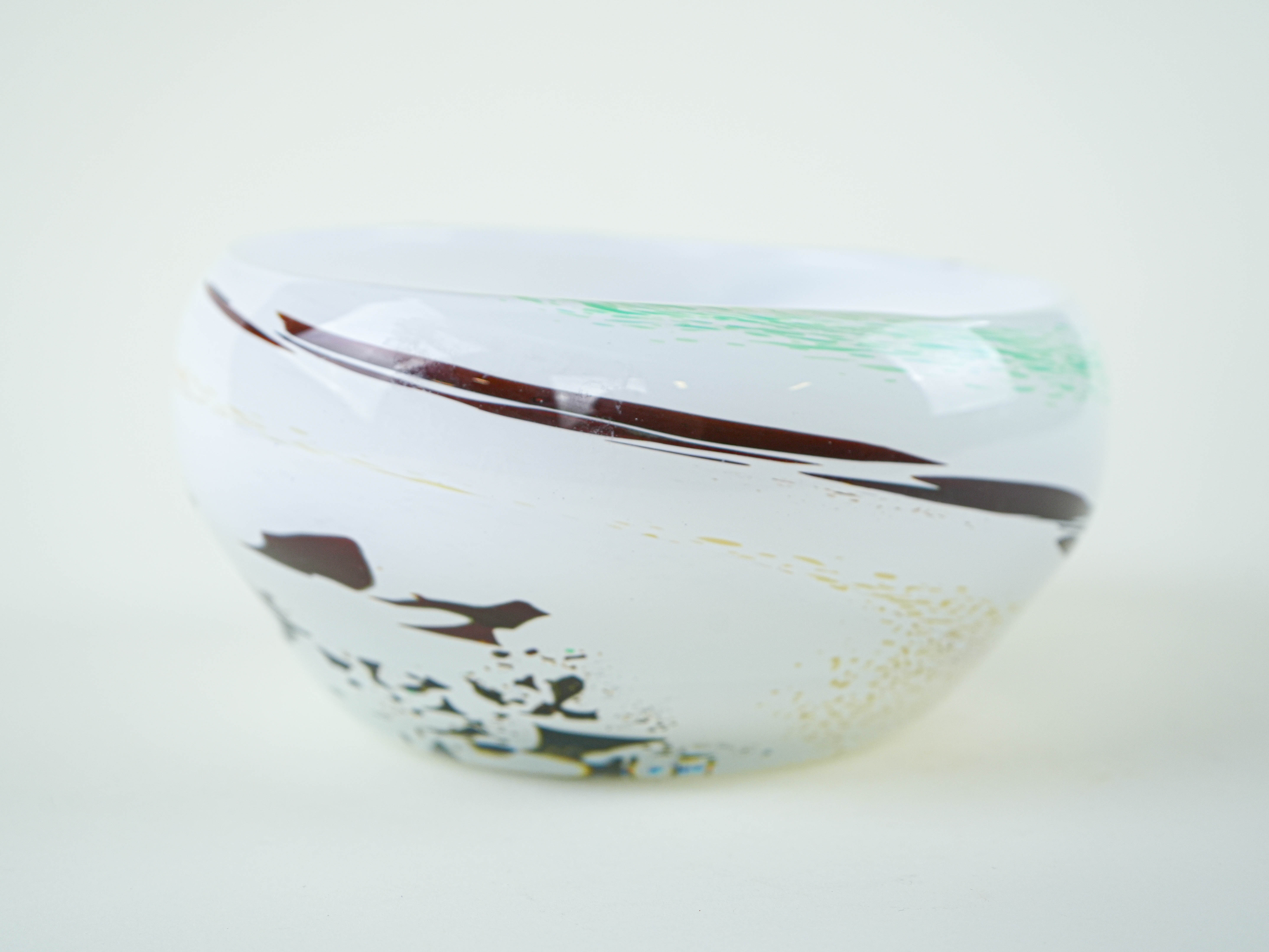 Glass bowl 1970s