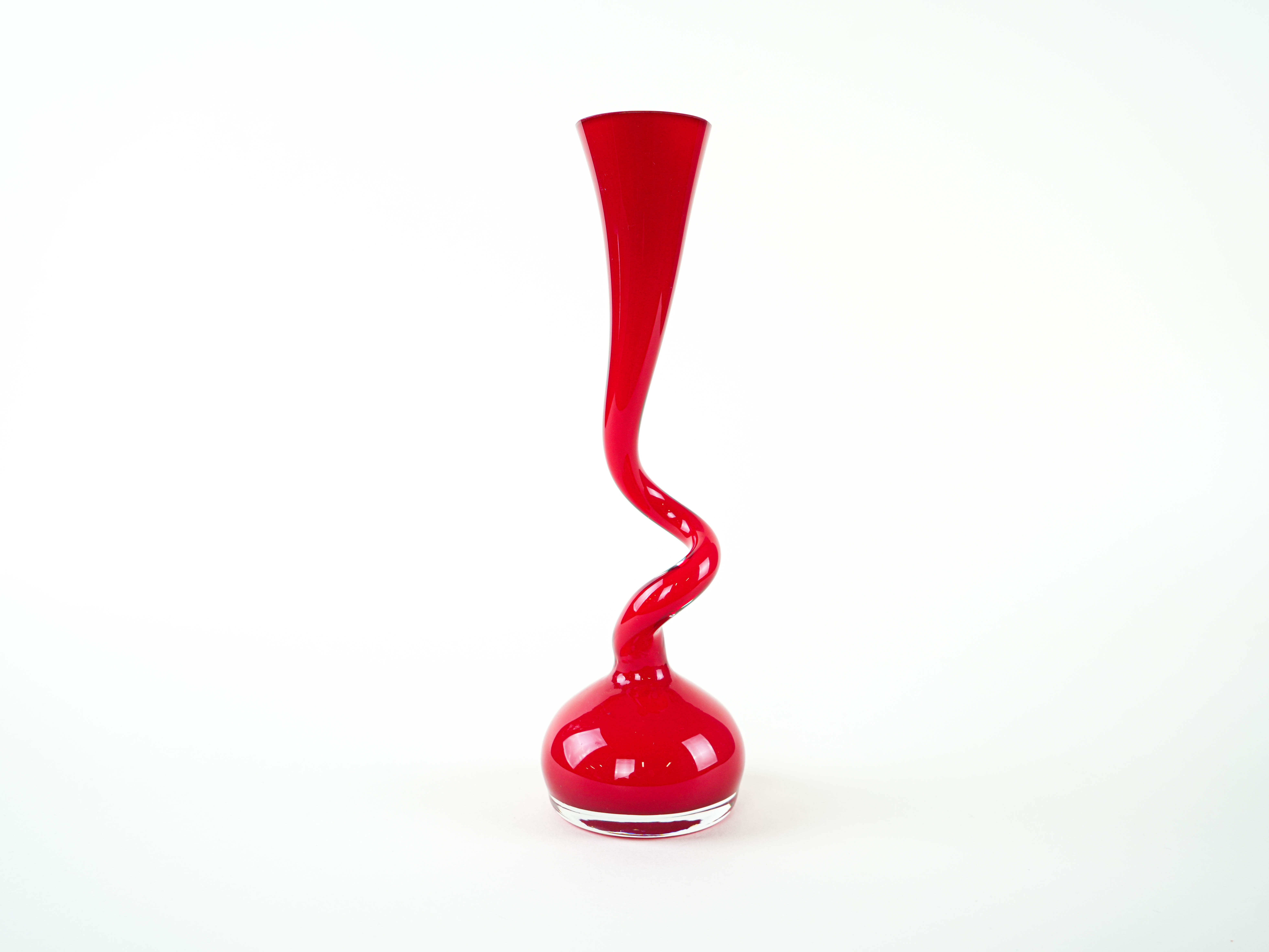 Swing Vase Ceramic Red
