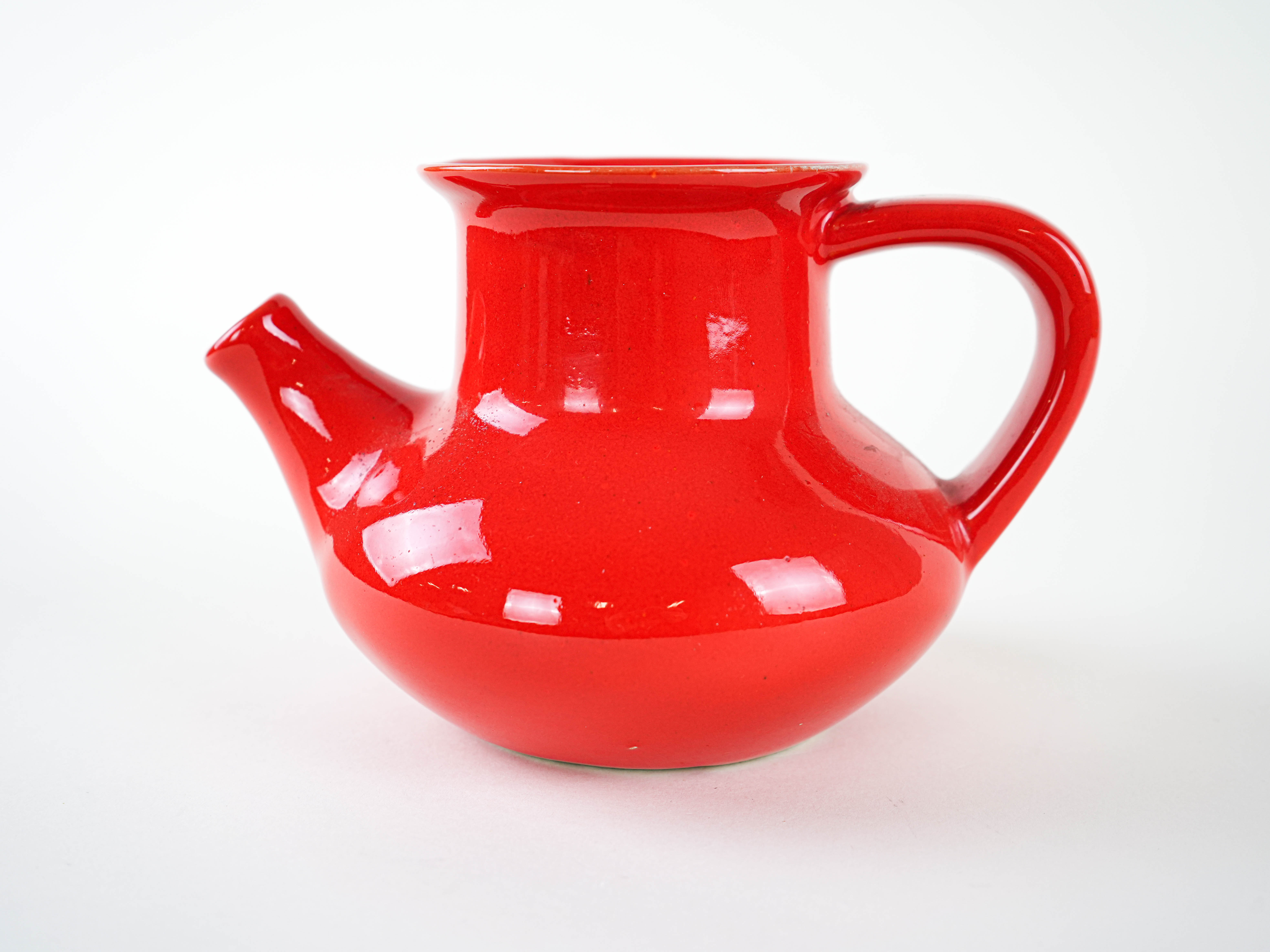 Pitcher Ceramic Red 1960s