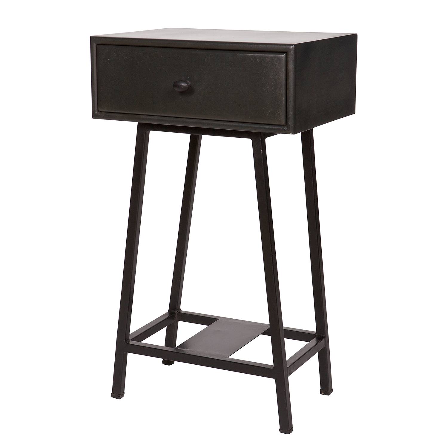 Kait Side Table Mango Solid Black
