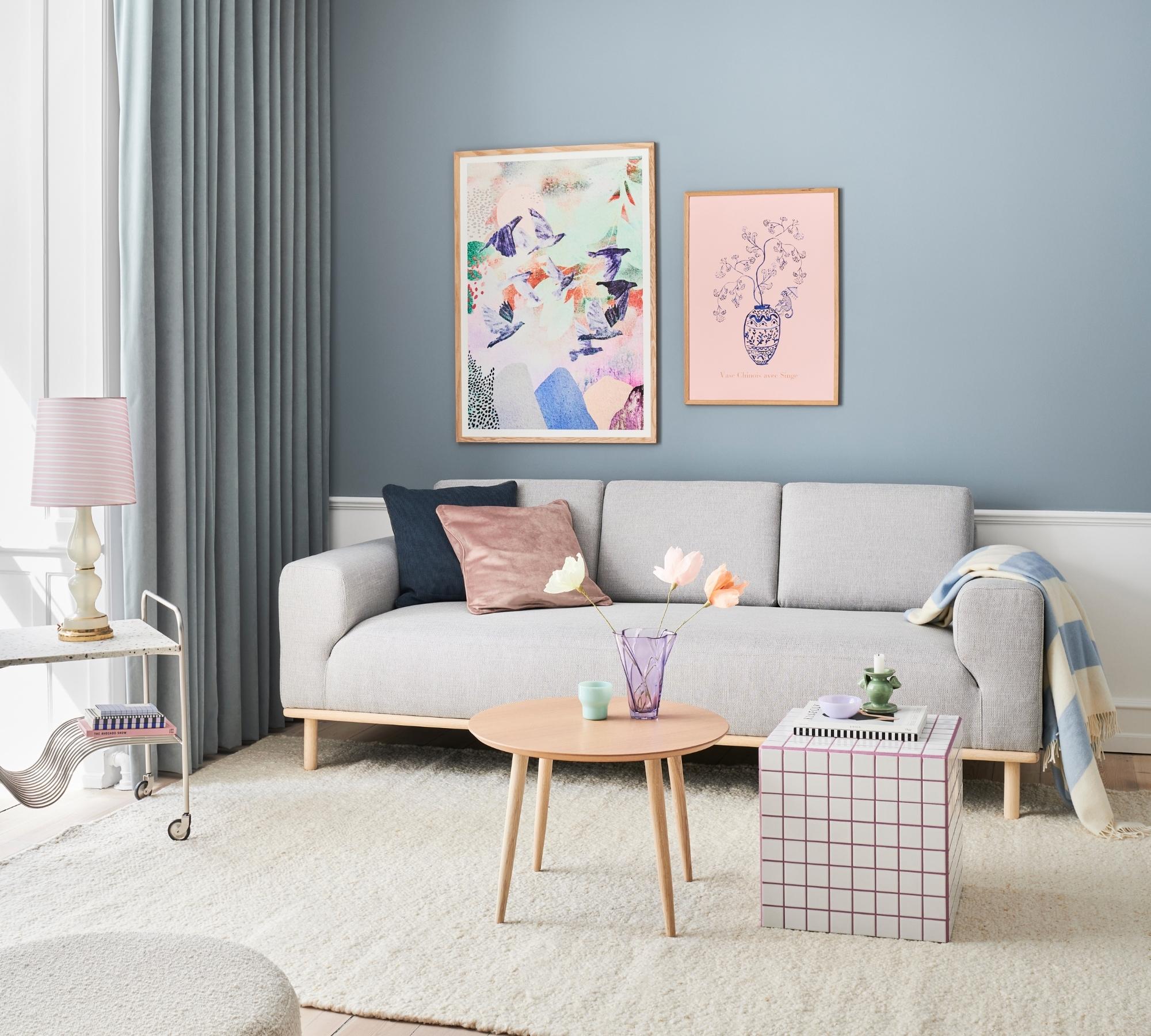 Vilmar Sofa 3-Sitzer Talent Cool Grey