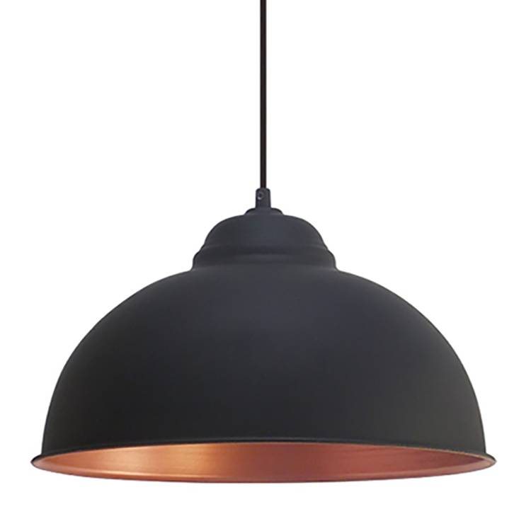 Truro Pendant Light 1-Light Steel Black
