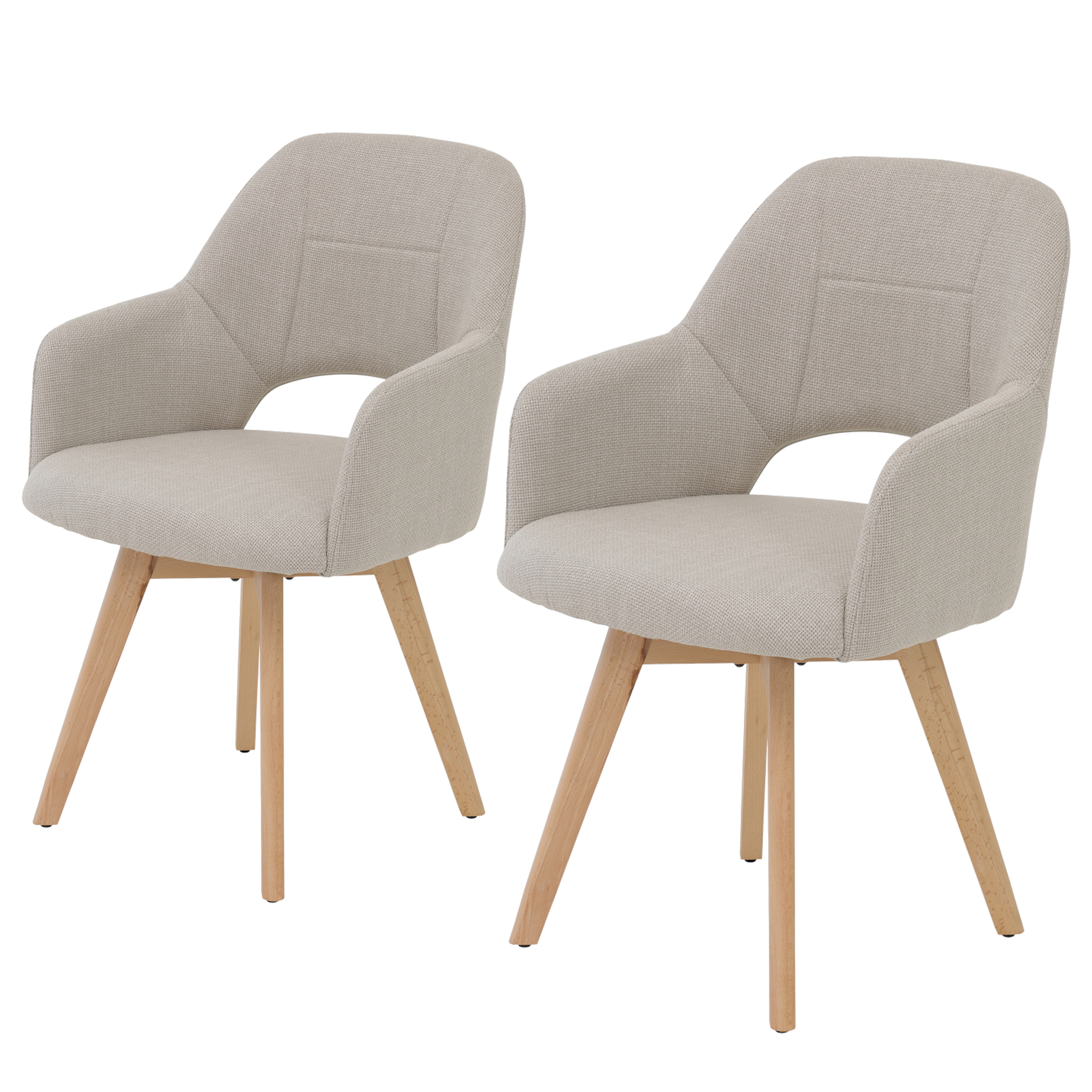 Stade Esszimmerstuhl 2er Set Beige 